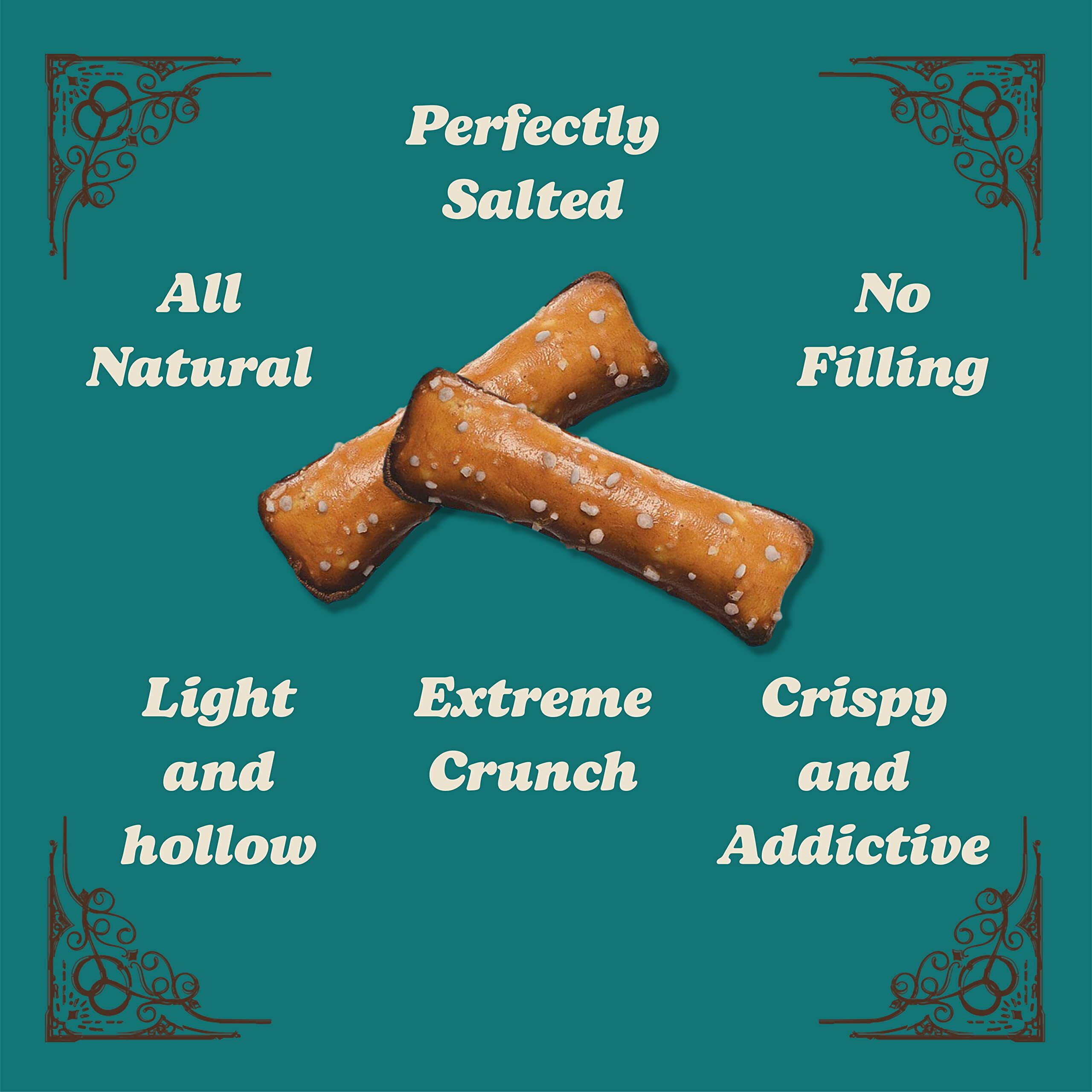 Unique Snacks Original Pretzel Shells, Delicious Homestyle Baked Snack Bag, Vegan, Ou Kosher, And Non-Gmo Food, No Artificial Flavor, 10 Oz. Bag, Pack Of 6