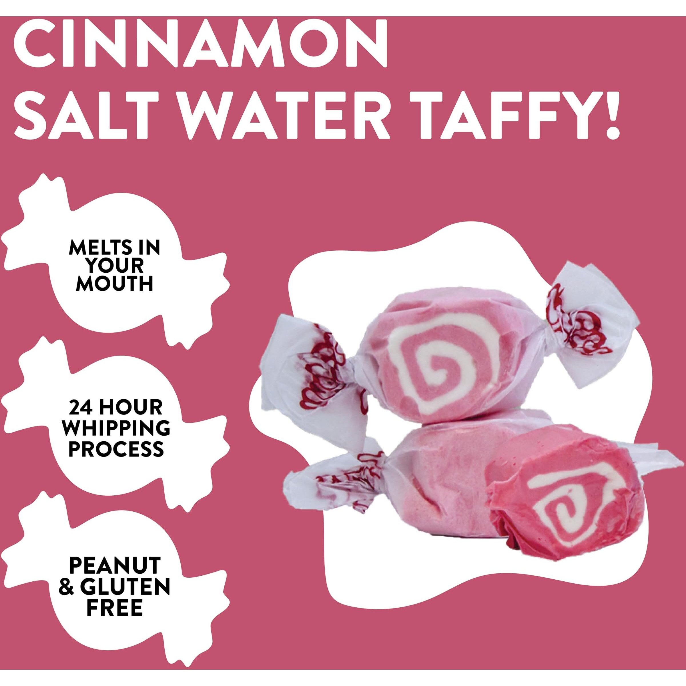 Taffy Town Saltwater Taffy, Cinnamon, 2.5Lb