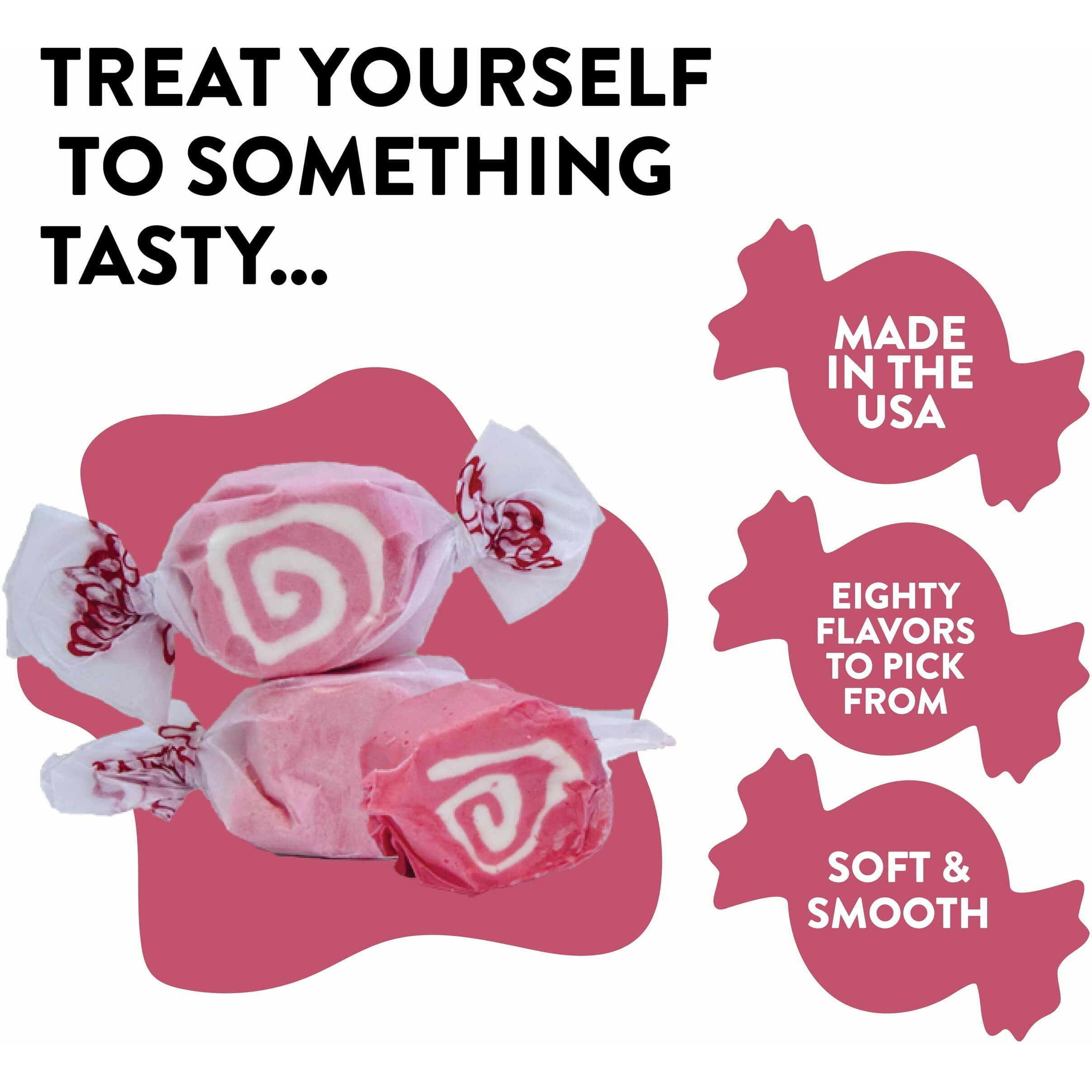Taffy Town Saltwater Taffy, Cinnamon, 2.5Lb