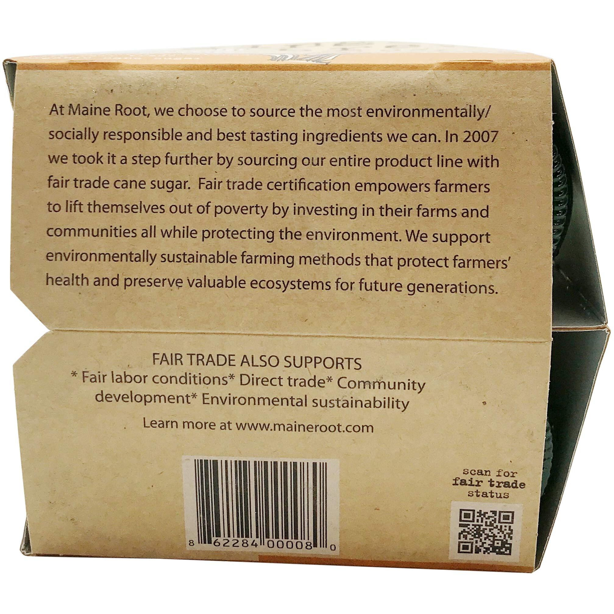 Maine Root, Soda Ginger Brew, 12 Fl Oz, 4 Pack