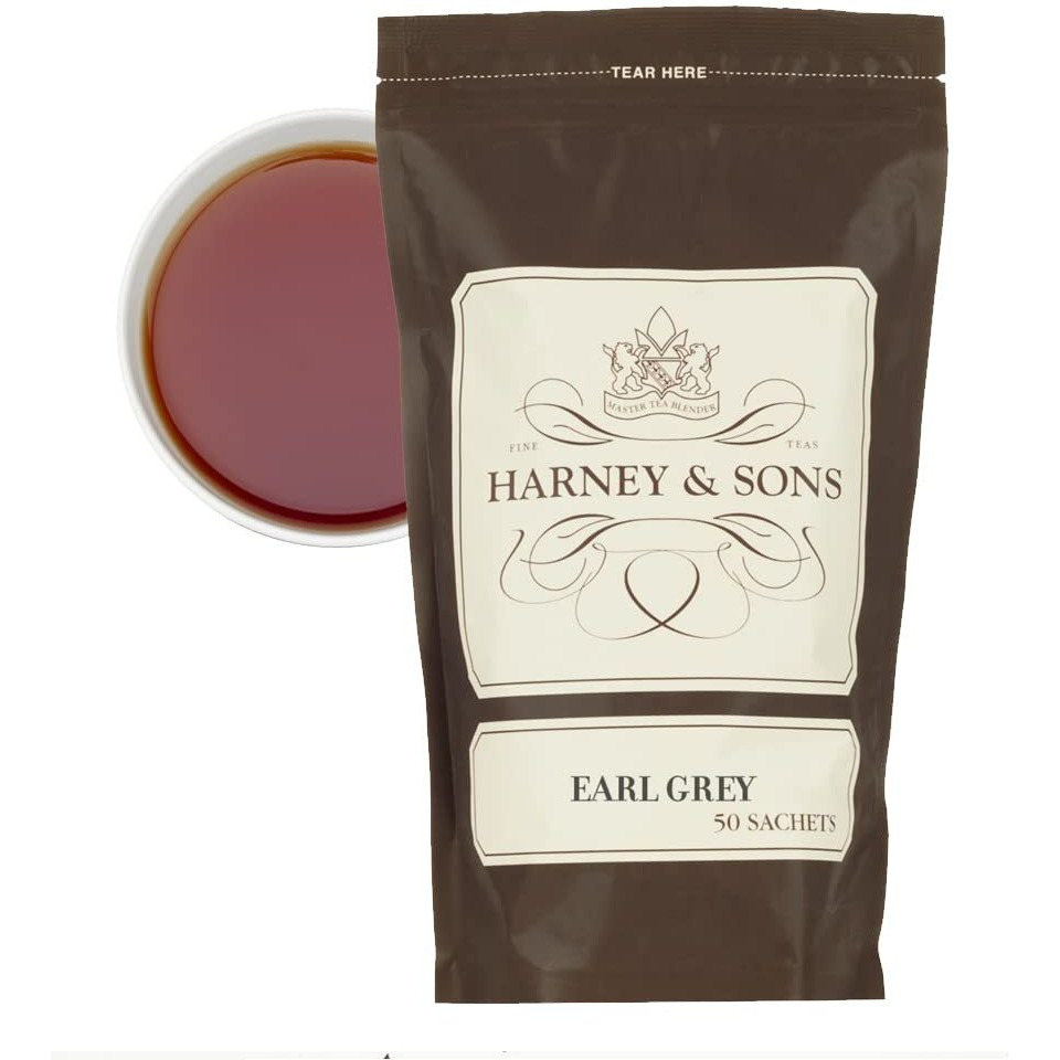Harney & Sons Earl Grey Tea, 50Ct Sachet
