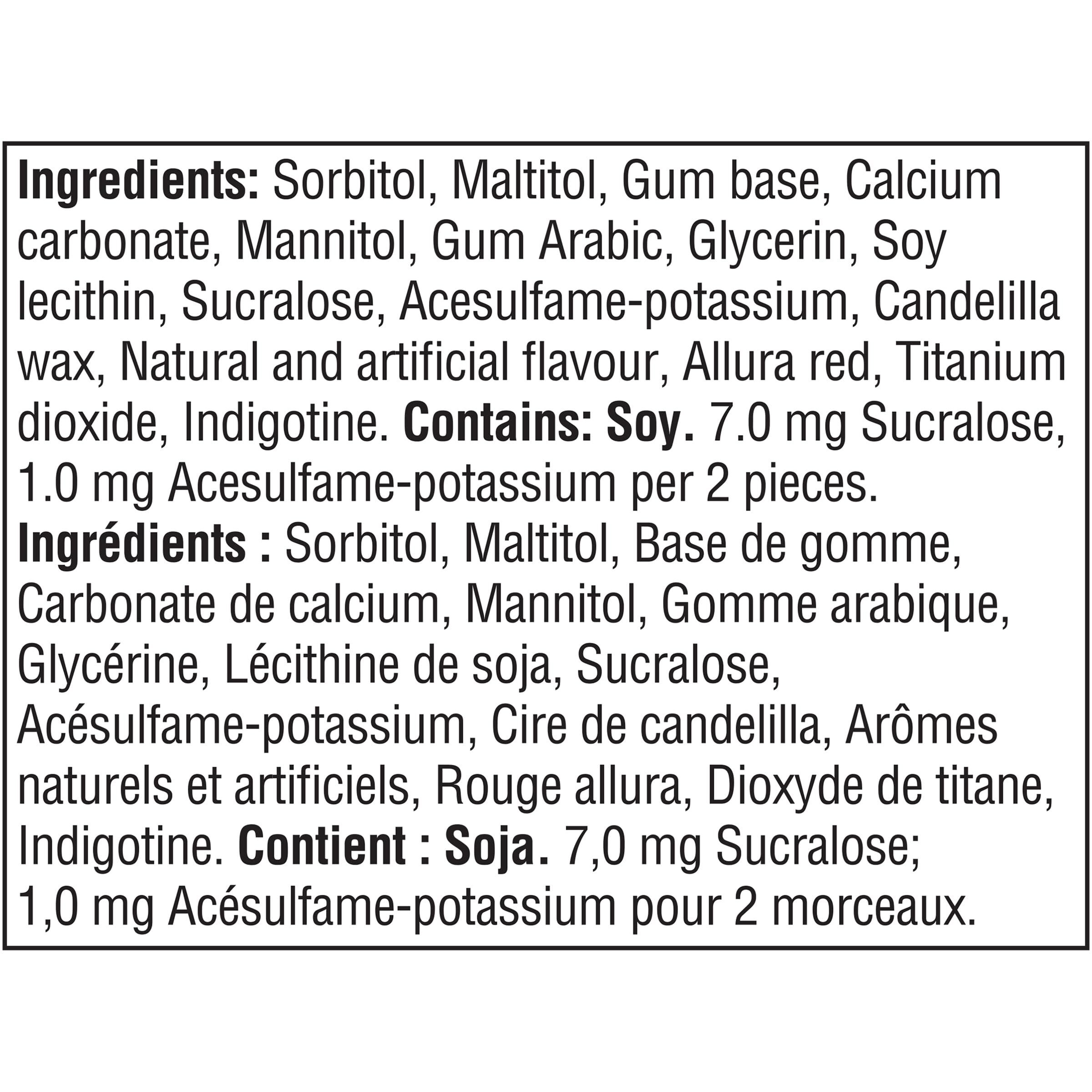 Dentyne Fire Bubble Gum, Cinnamon, 12X12/144Ct, {Imported From Canada}