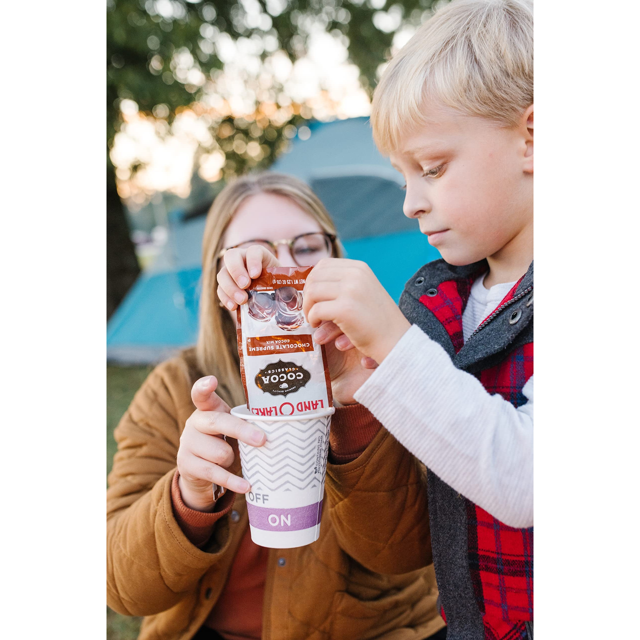 Land O Lakes Cocoa Classics, Chocolate Supreme Hot Cocoa Mix, 1.25-Ounce Packets (Pack Of 36), Rich Brown, (34-001)