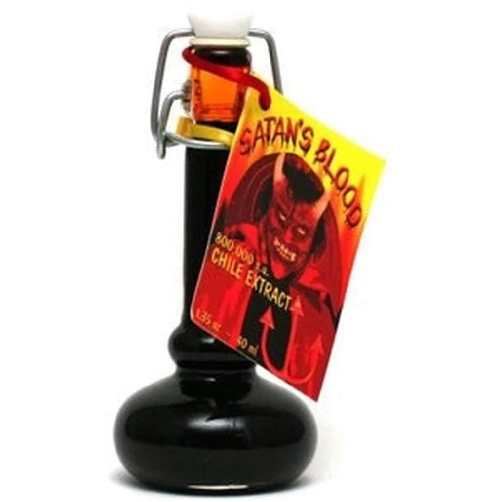 Satan's Blood Chile Pepper Extract Hot Sauce, 1.35 Ounce