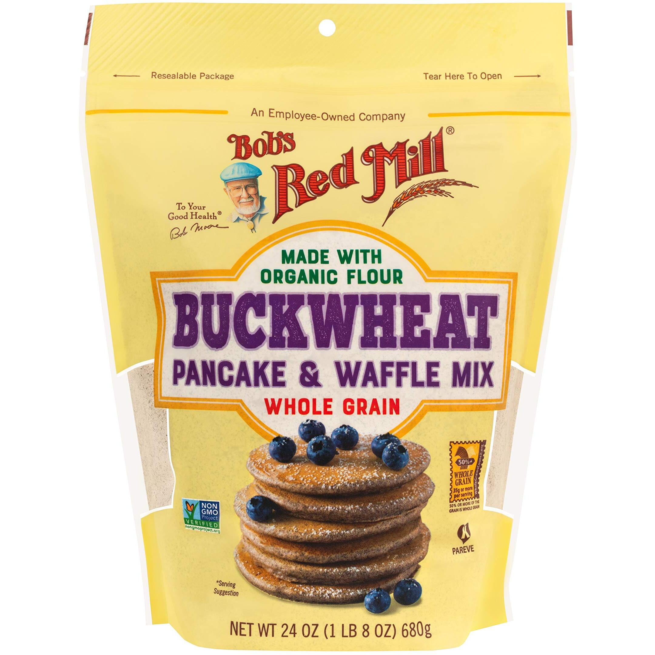 Buckwheat Pancake & Waffle Mix, 24 Ounce (Pack Of 4)