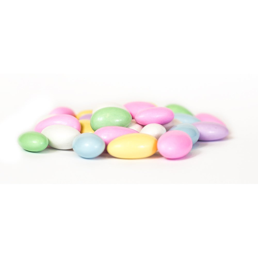 Pastel Bulk Jordan Almonds (4-Pack) Wedding Holiday Party Favor Candies In Colorful Assorted Pastel Mix (6 Lbs Total)