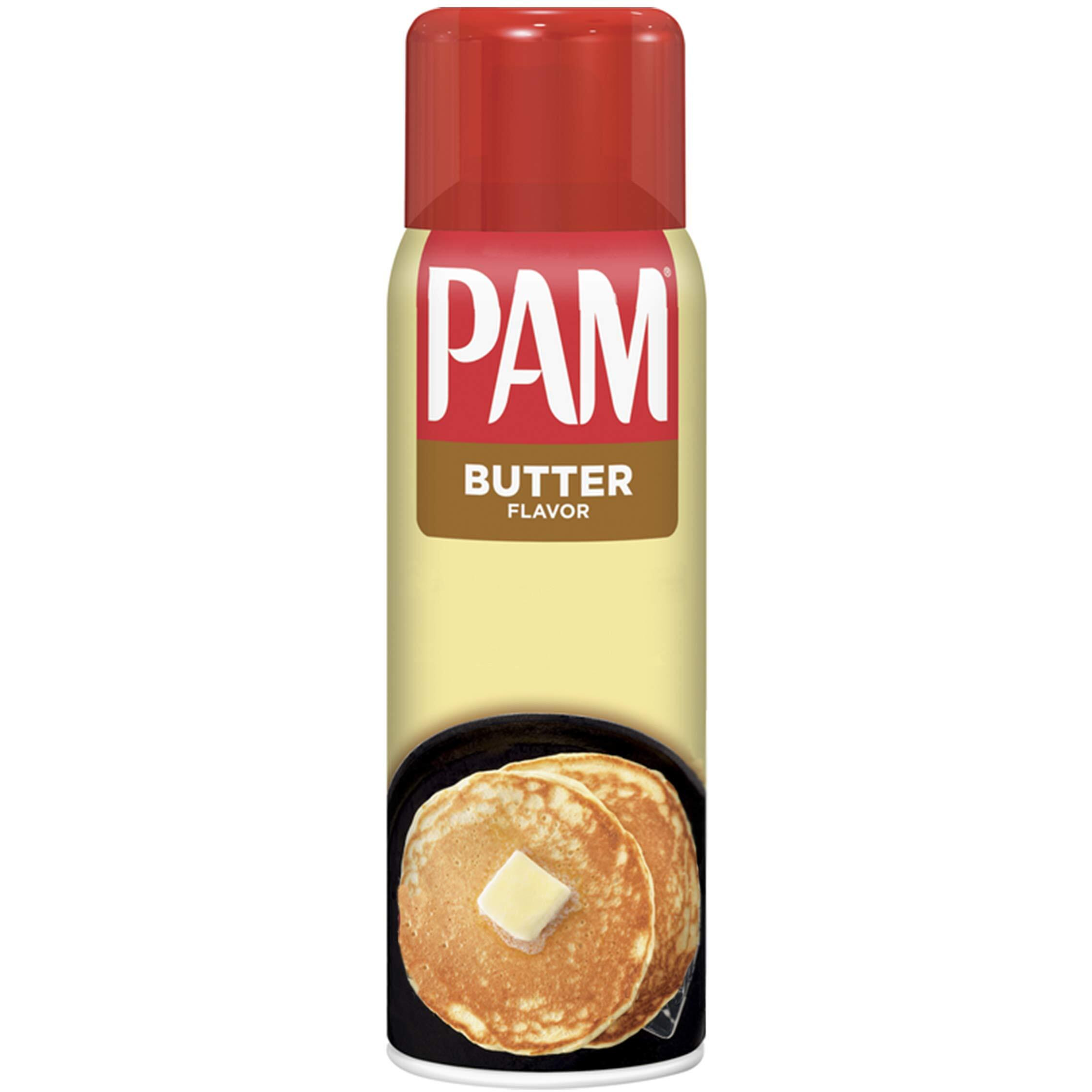 Pam, Cooking Spray Butter Flavor, 5 Ounce