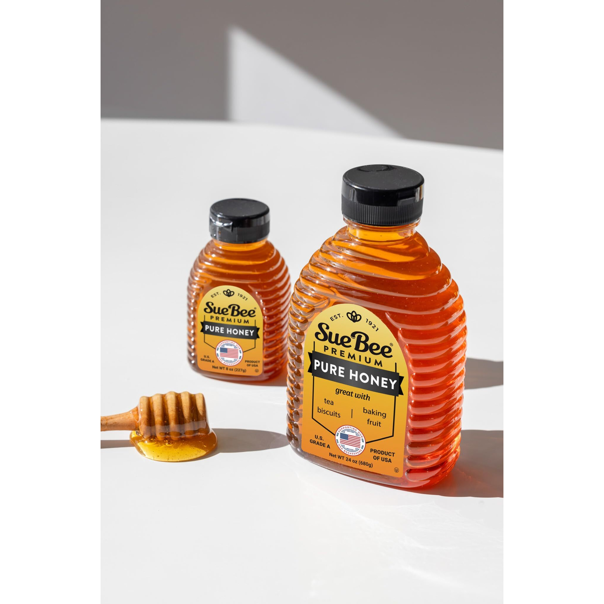 Sue Bee Pure Premium Honey, Usa Beekeepers, 24 Oz Packaging May Vary