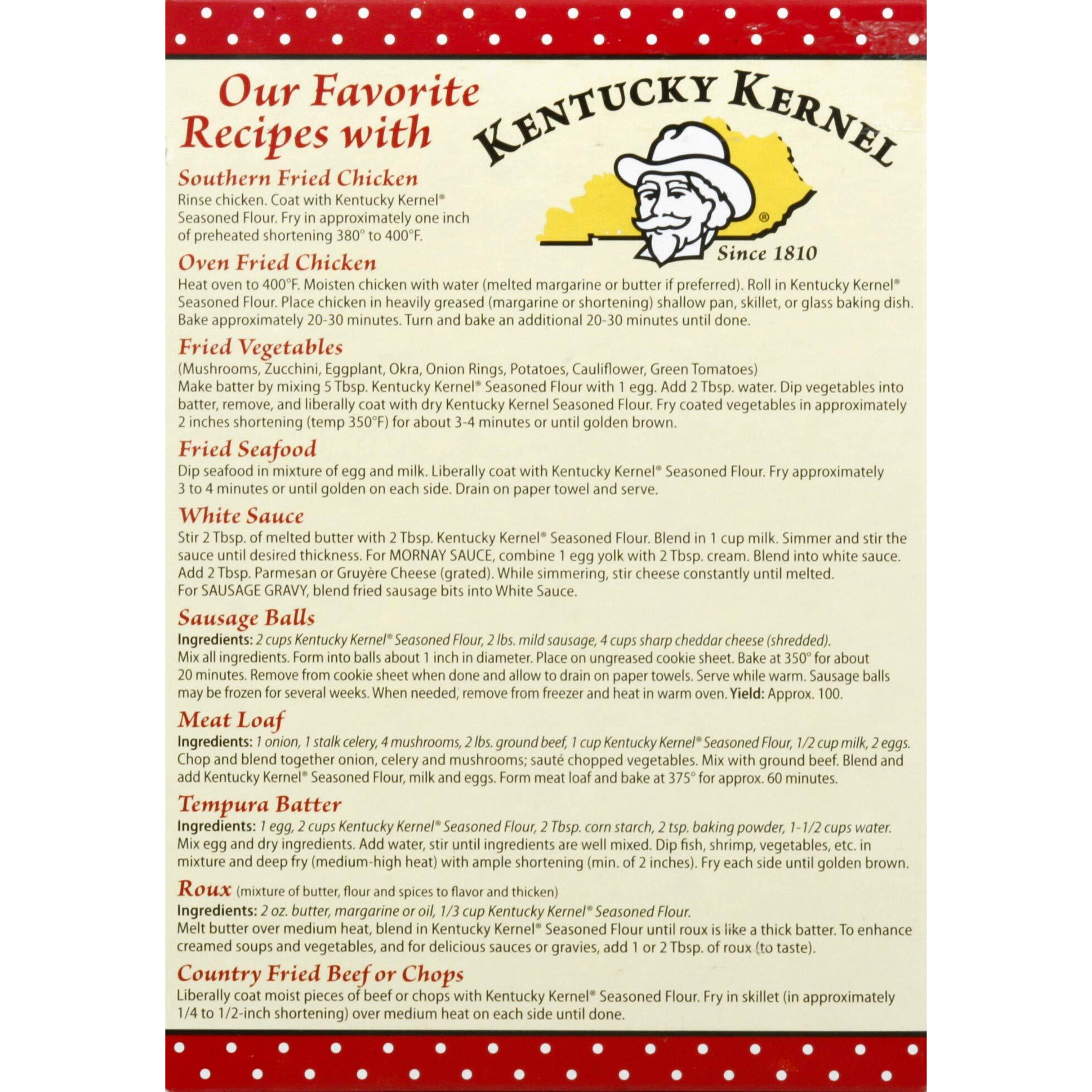 Kentucky Kernel Seasoned Flour, 10 Ounce (Pack Of 6)