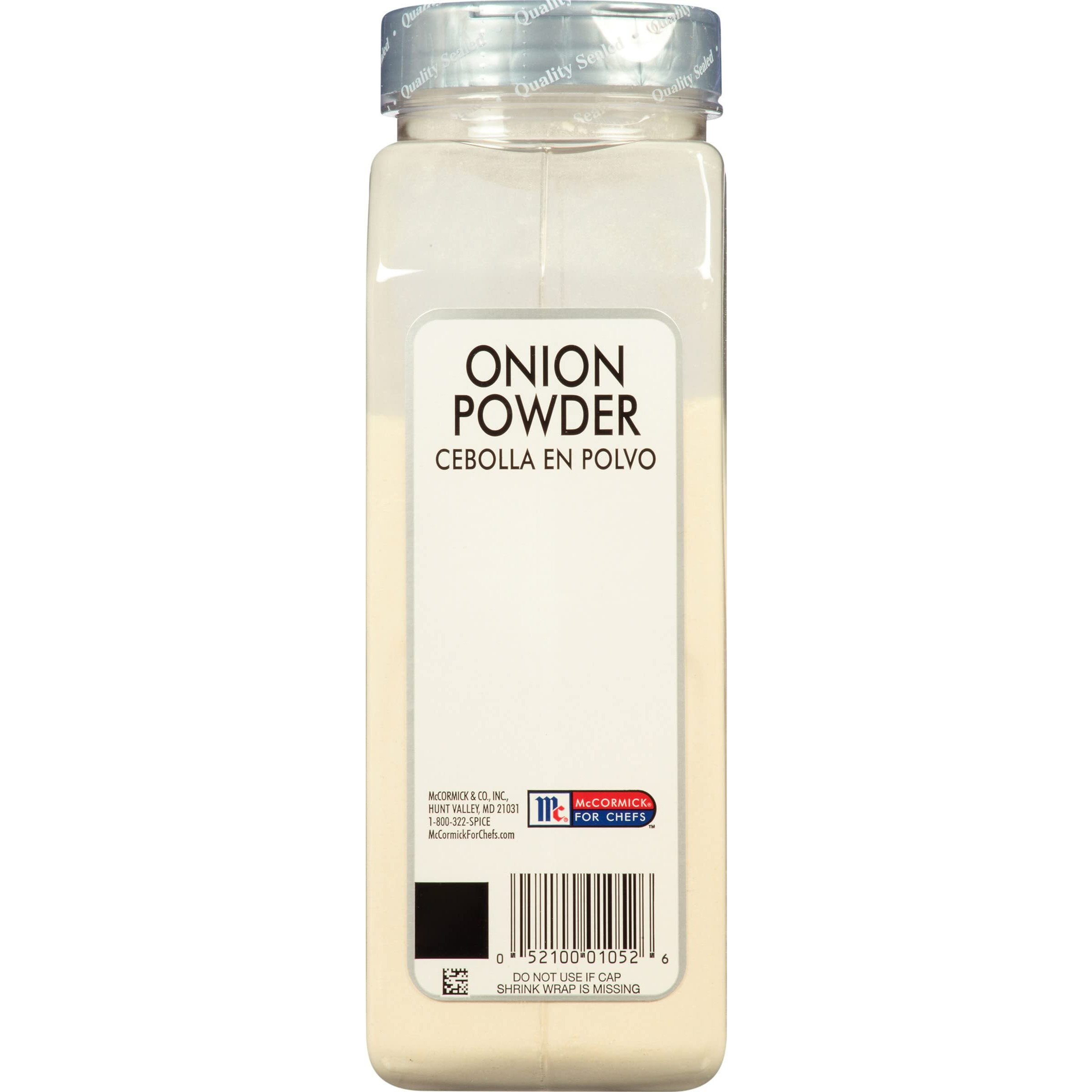 Mccormick Culinary Onion Powder, 20 Oz (Pack Of 6) - Six 20 Ounce Containers Of Onion Powder Seasoning Made From Real Onions, Perfect For Sauces, Gravies, Soups Or Dips