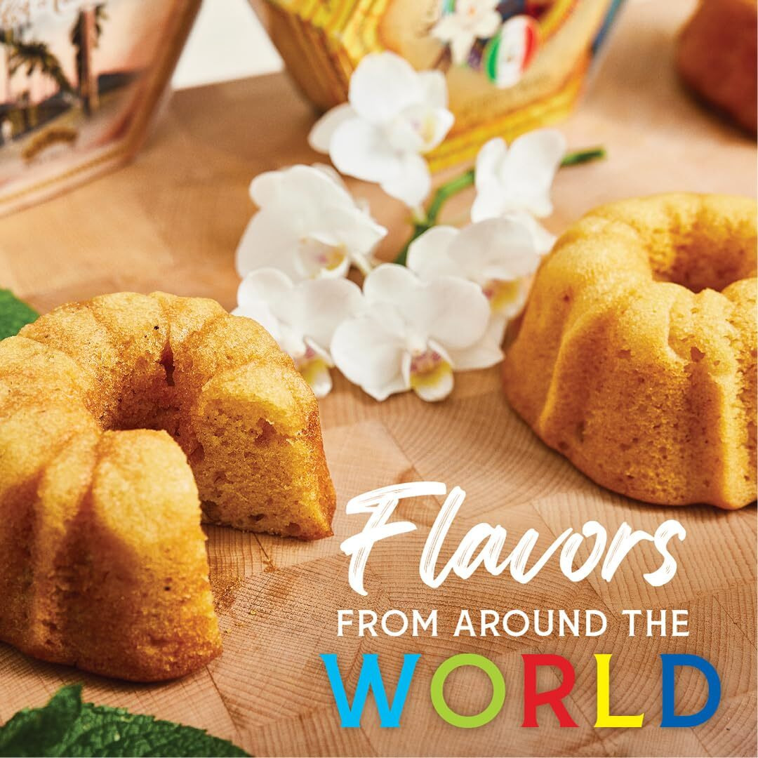 Tortuga Taste Of Florida Rum Cake Mix - 4 Oz. - 6 Pack - The Perfect Premium Gourmet Gift