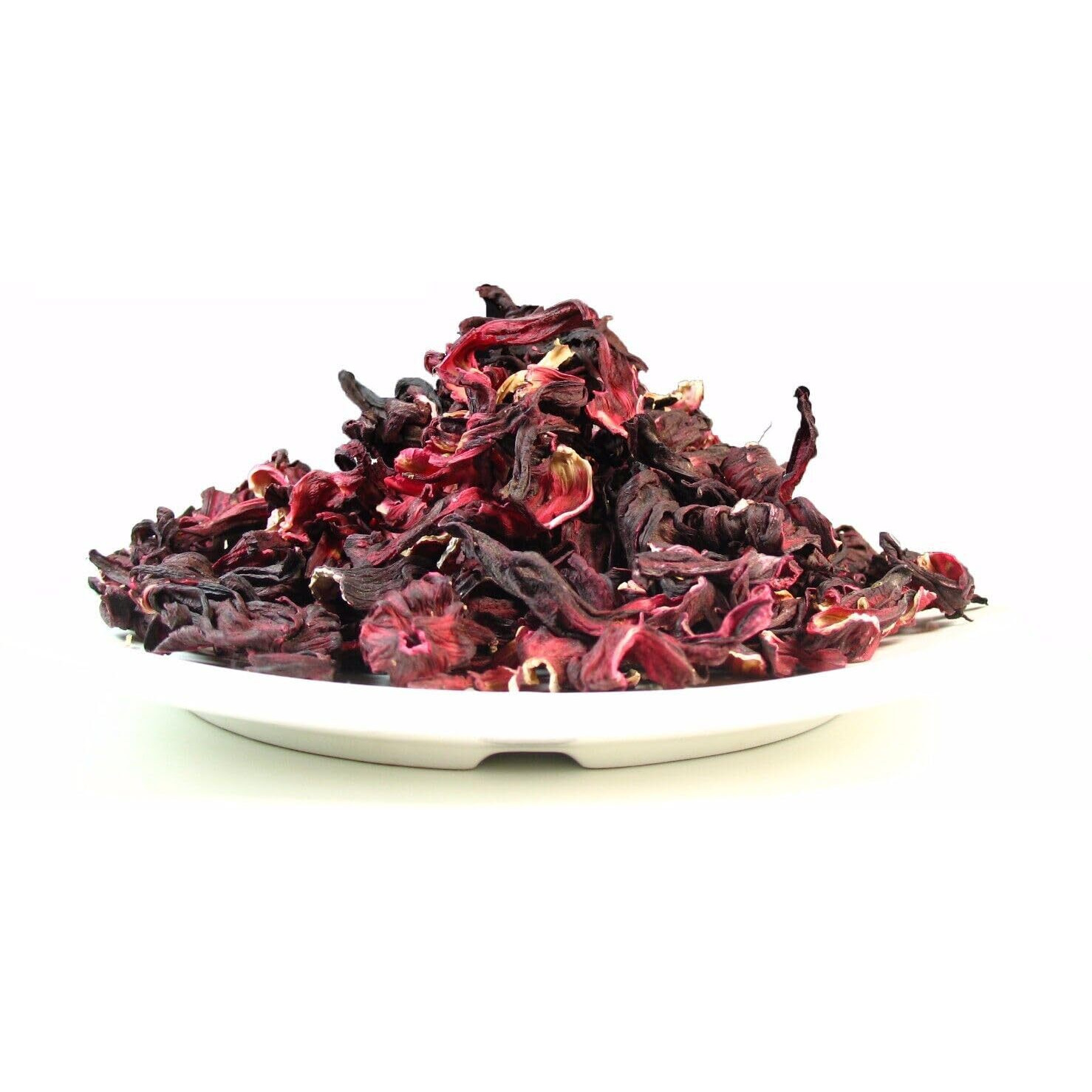 Organic Hibiscus Herbal Tea, Fully Natural And Healthy Loose Leaf Tea Contains Benefits Of Hibiscus - 4 Oz