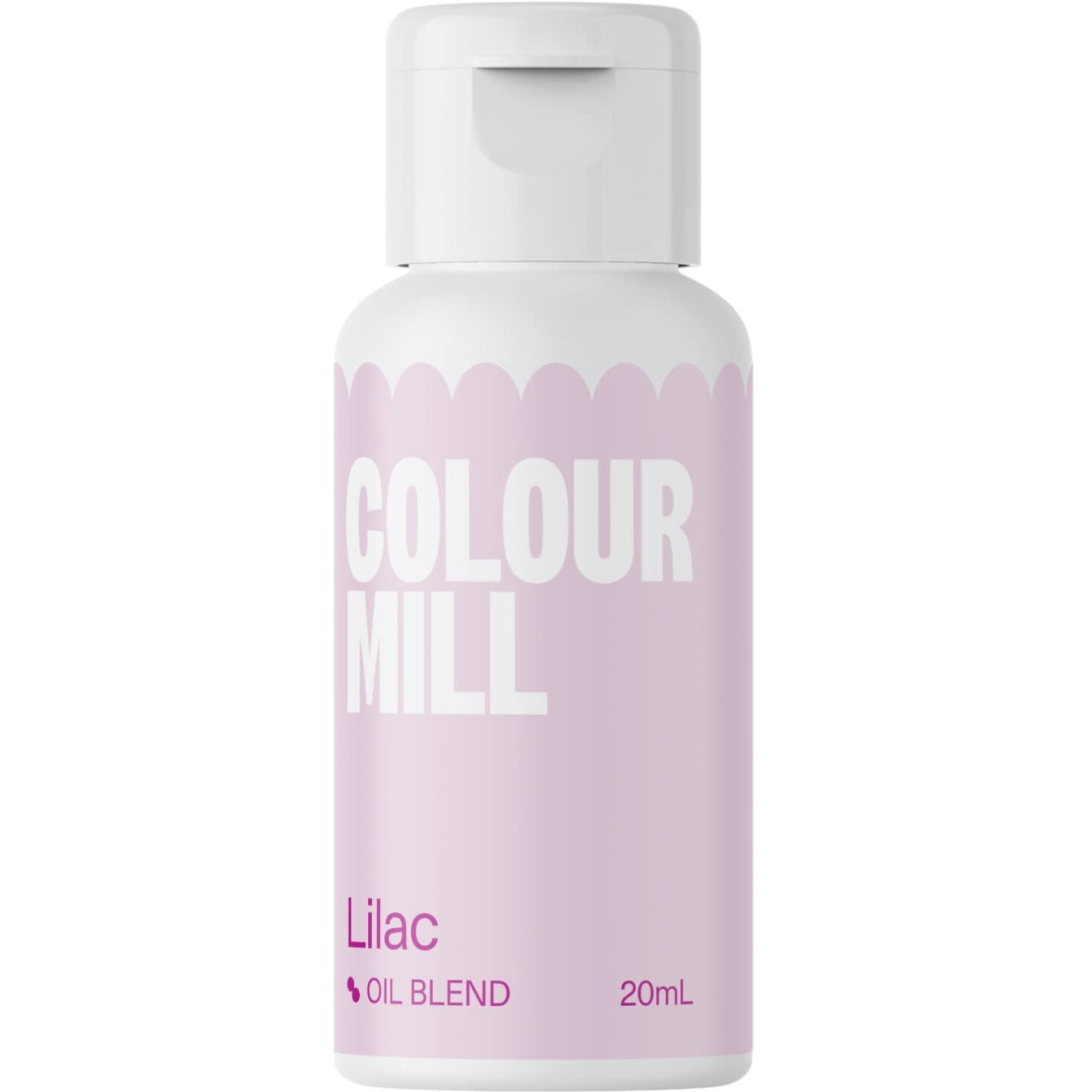 Colour Mill Oil-Based Food Coloring, 20 Milliliters Lilac