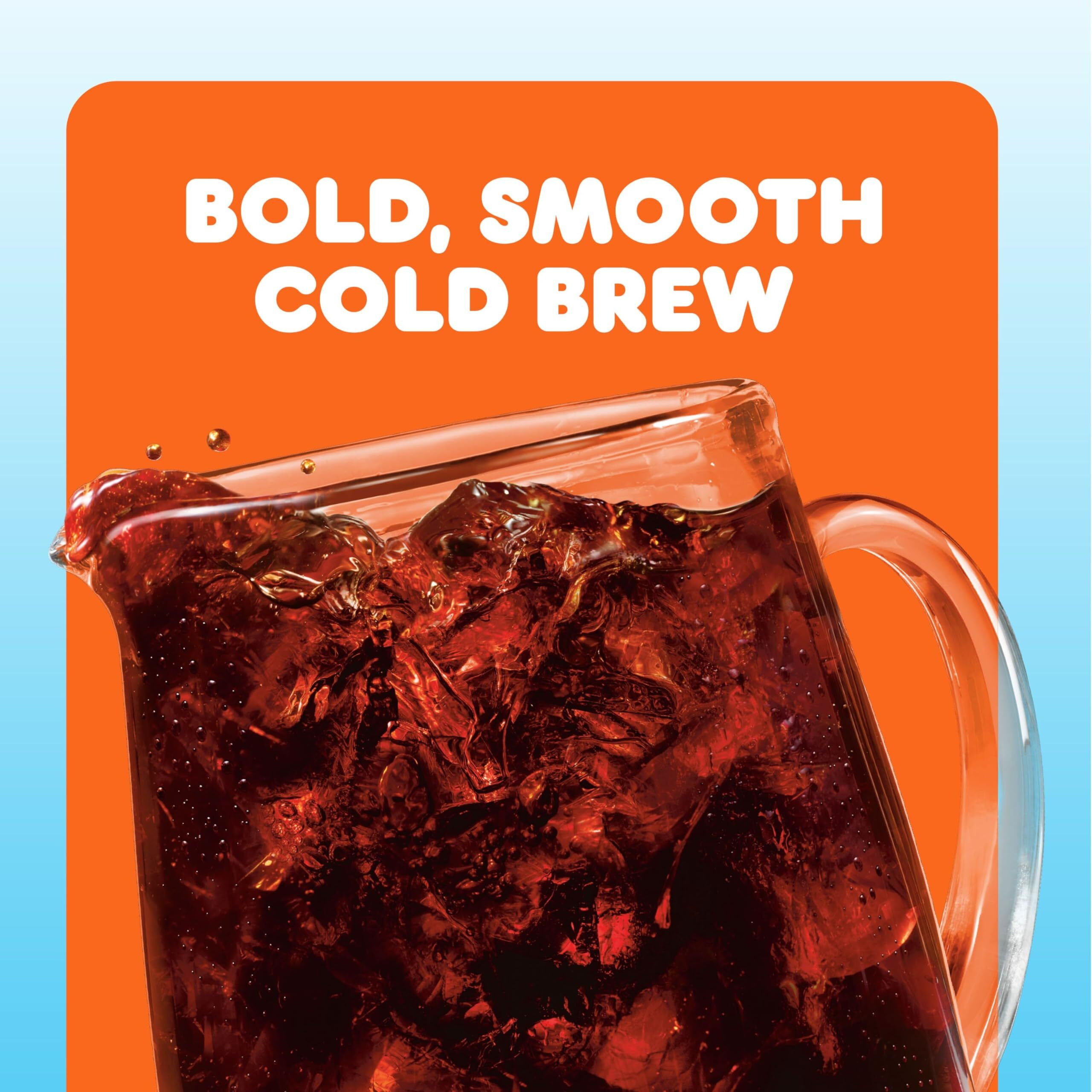 Dunkin' Cold Brew Ground Coffee Packs, 8.46 Ounces (Pack Of 6)