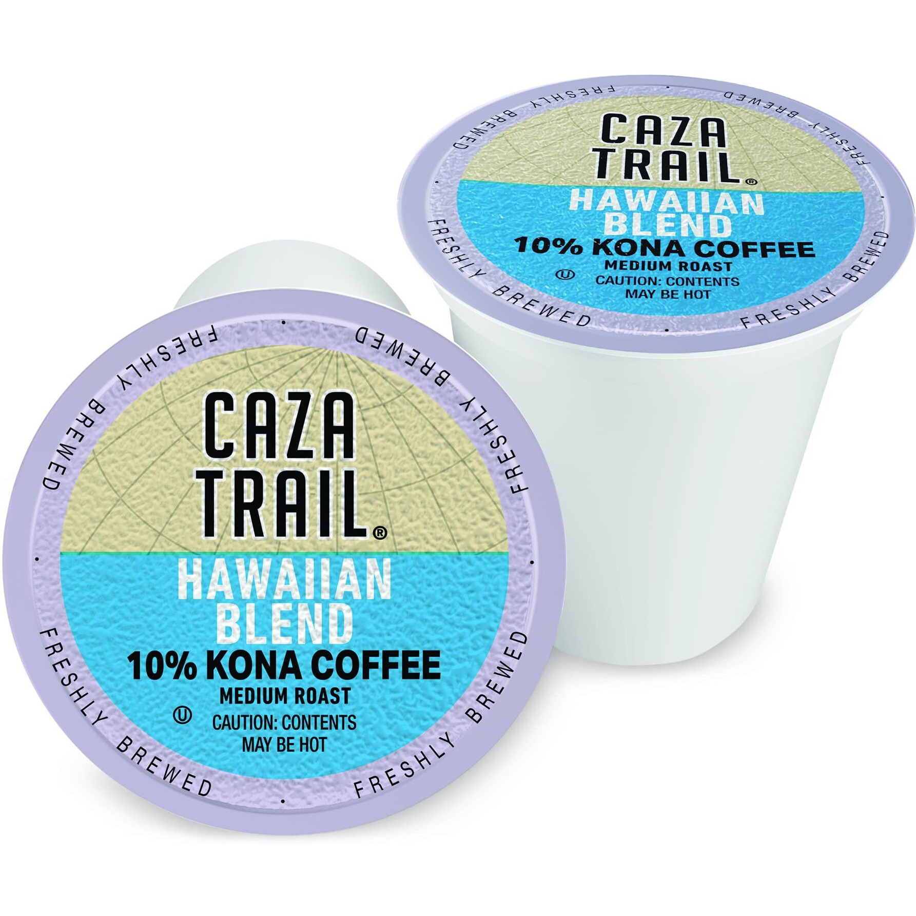 Caza Trail Coffee, Kona Blend, 100 Single Serve Cups