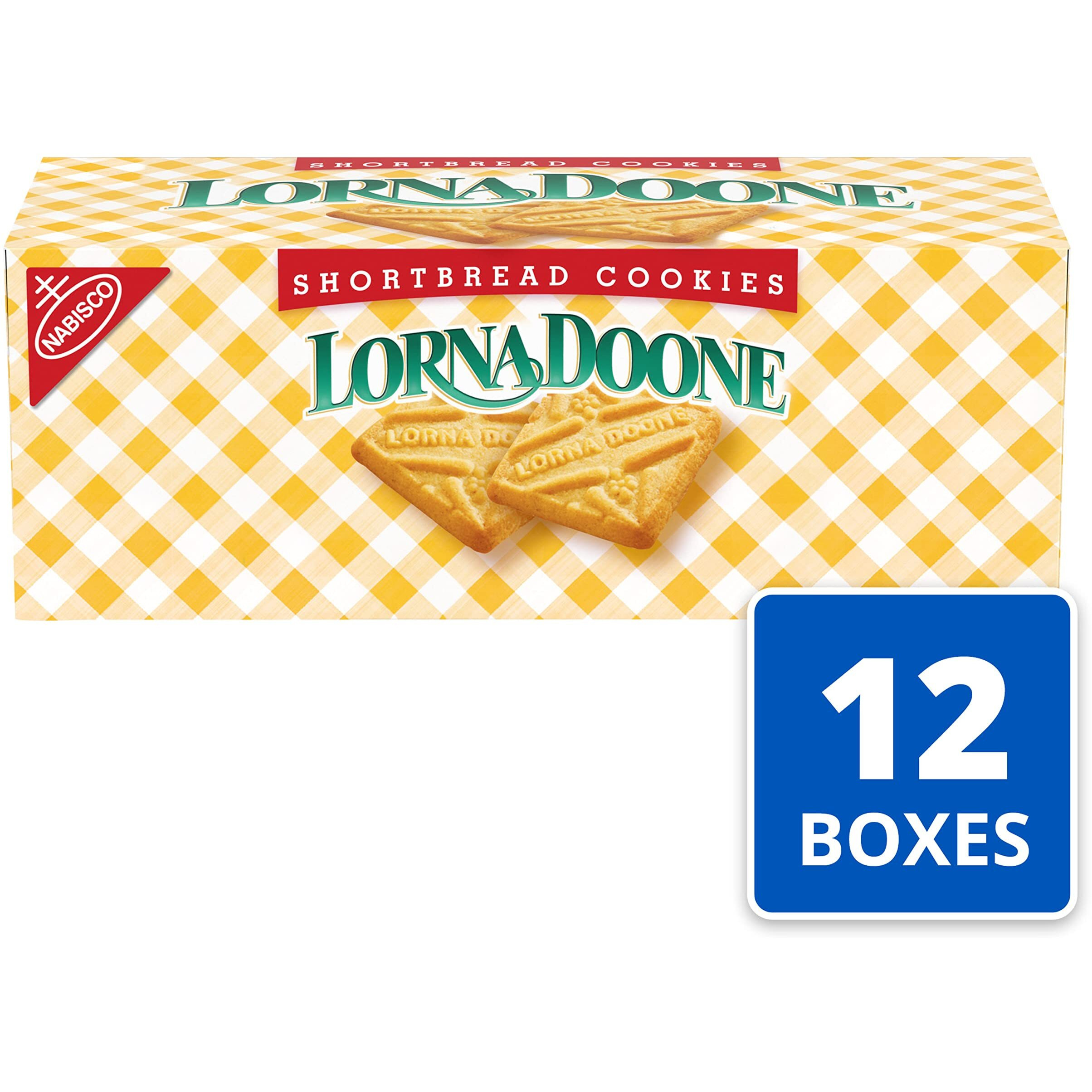 Lorna Doone Shortbread Cookies, 12 - 4.5 Oz Boxes