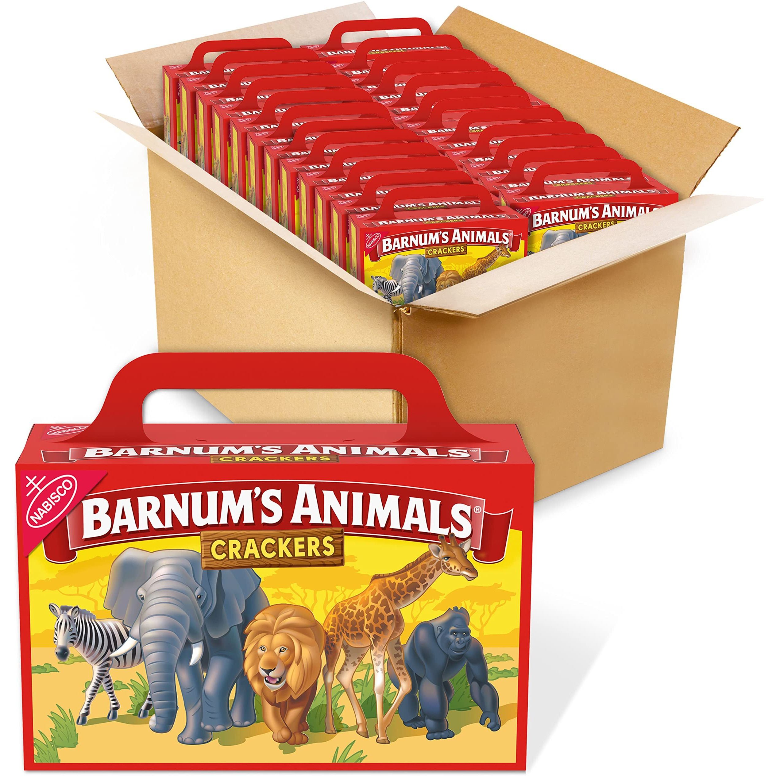 Barnum's Original Animal Crackers, 24 - 2.13 Oz Boxes