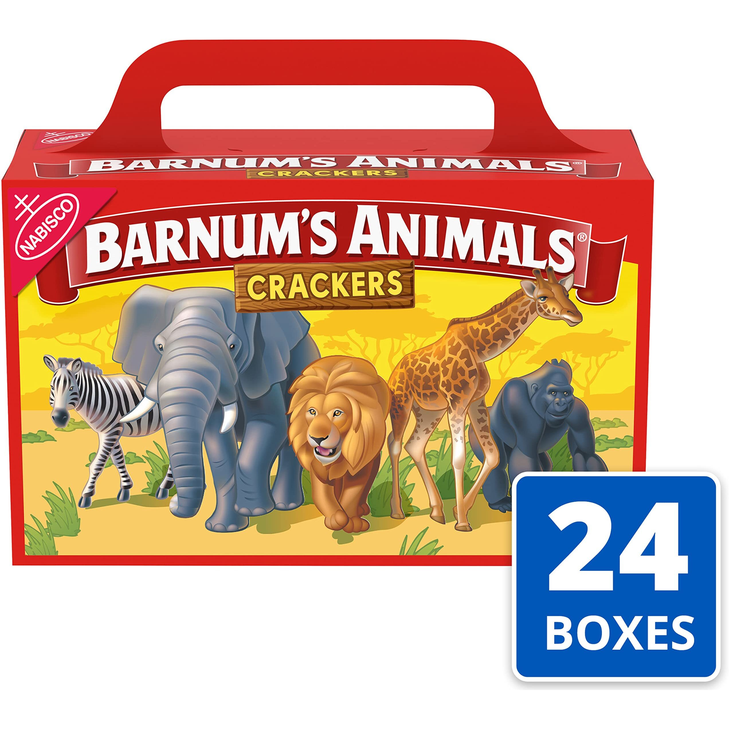 Barnum's Original Animal Crackers, 24 - 2.13 Oz Boxes