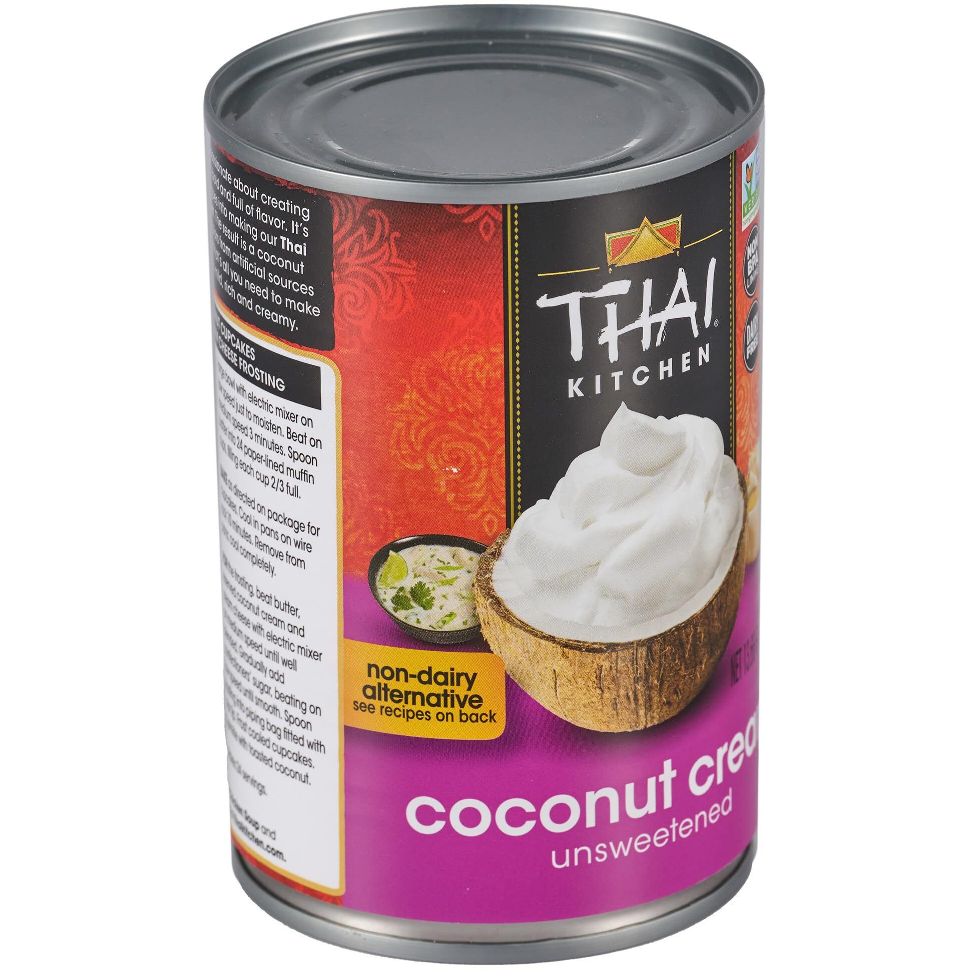 Thai Kitchen Unsweetened Coconut Cream, 13.66 Fl Oz (Pack Of 6)