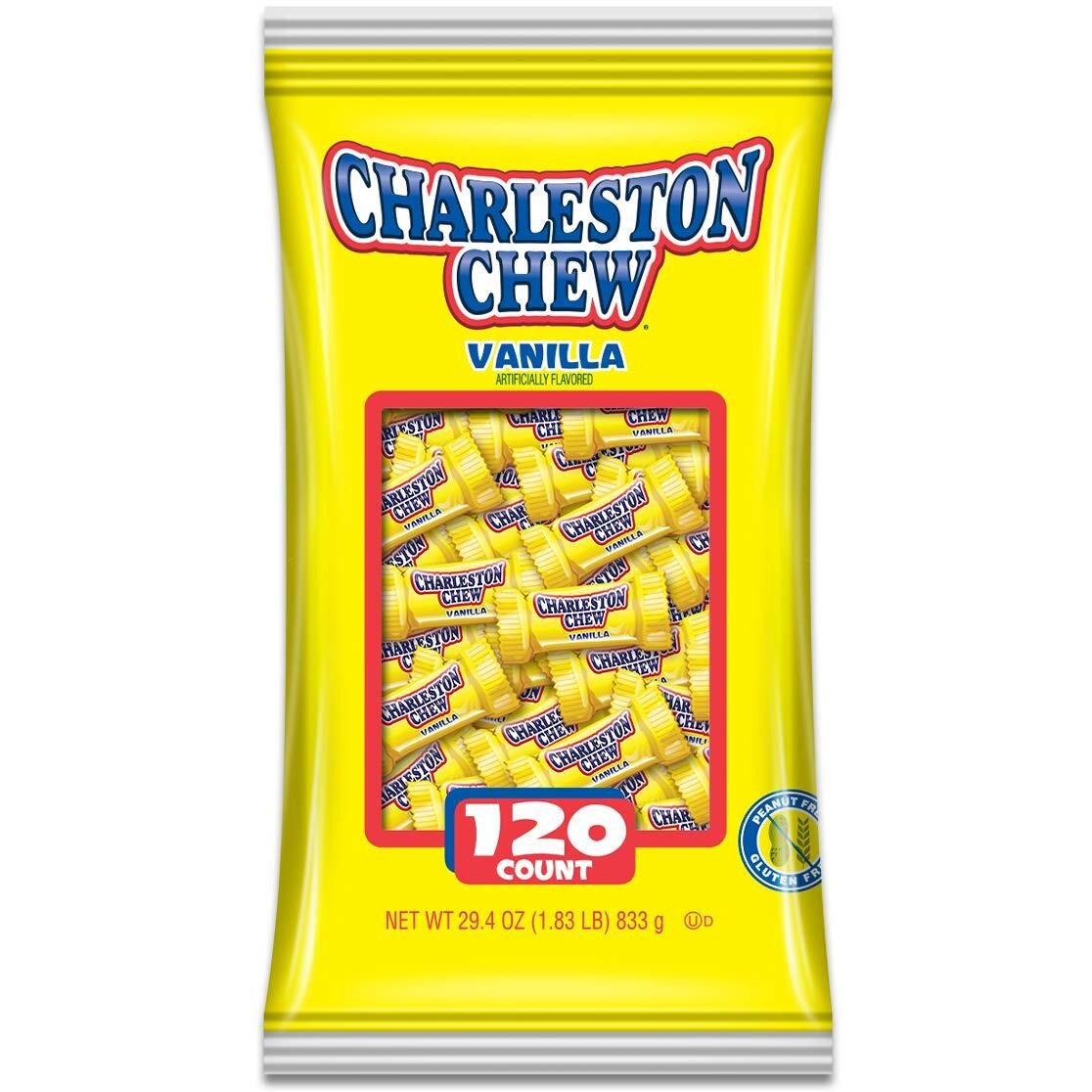 Charleston Chew Vanilla Flavor, Pack Of 120 .25 Oz. Bars