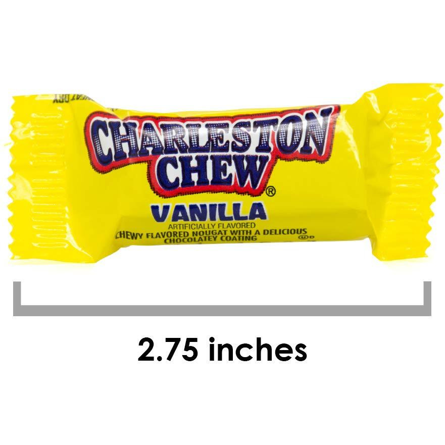 Charleston Chew Vanilla Flavor, Pack Of 120 .25 Oz. Bars