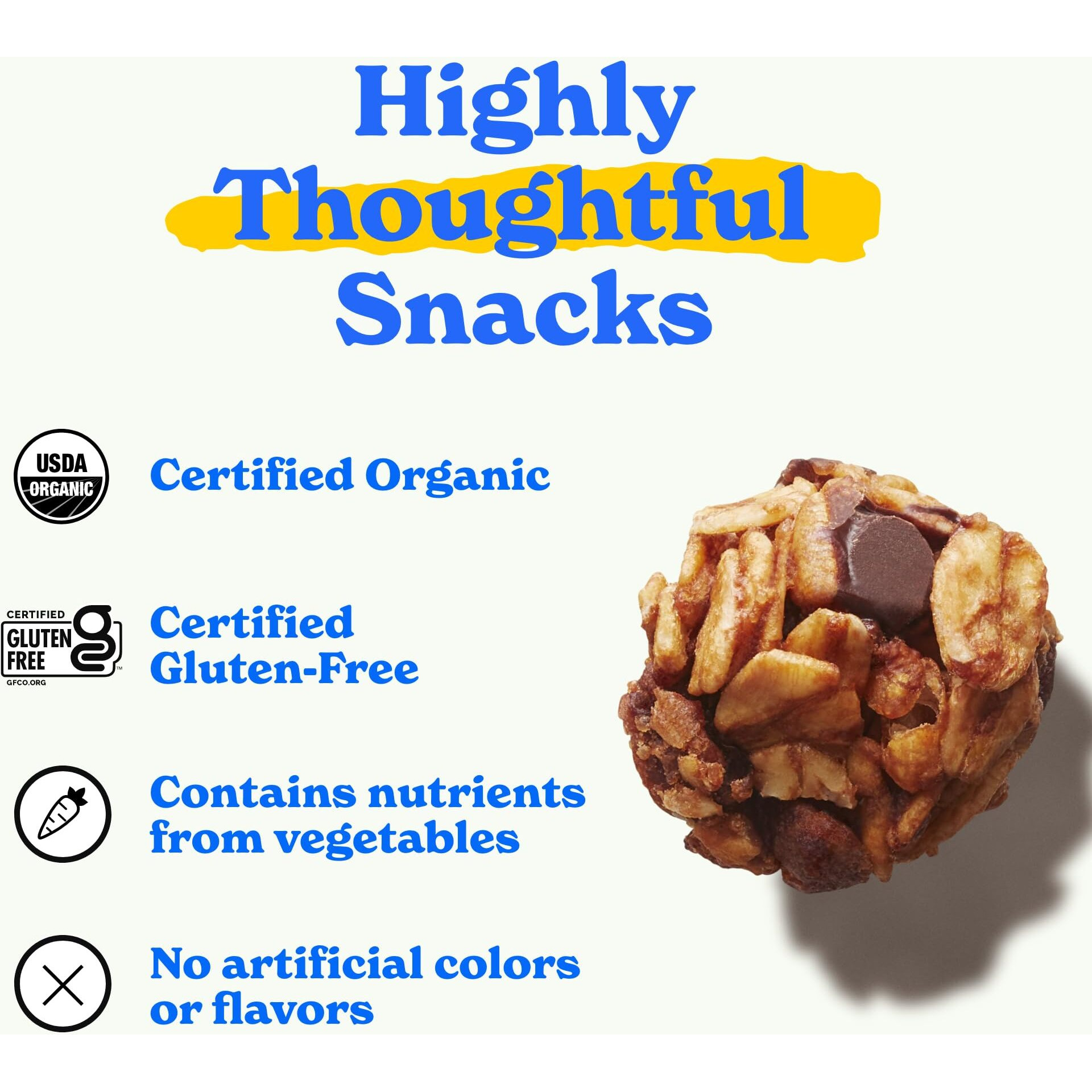 Madegood Chocolate Banana Granola Minis, 28 Count, Organic And Delicious Snacks