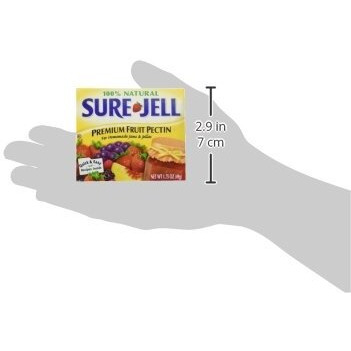 Sure Jell Premium Fruit Pectin For Homemade Jams And Jellies, 100% Natural, 1.75 Ounce (Pack Of 2)
