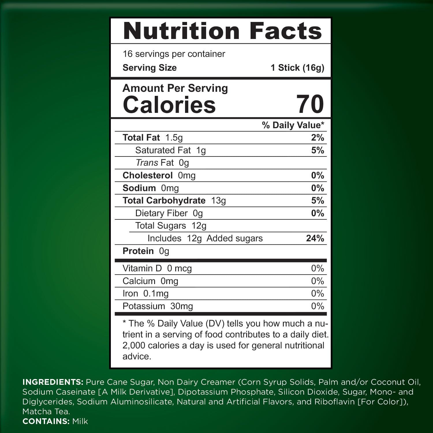 Maud's Instant Matcha Latte Packets, 16 Ct | Game, Set, Matcha Latte | Premium Matcha Powder | Solar Energy Produced | Instant Latte Powder Travel Packs