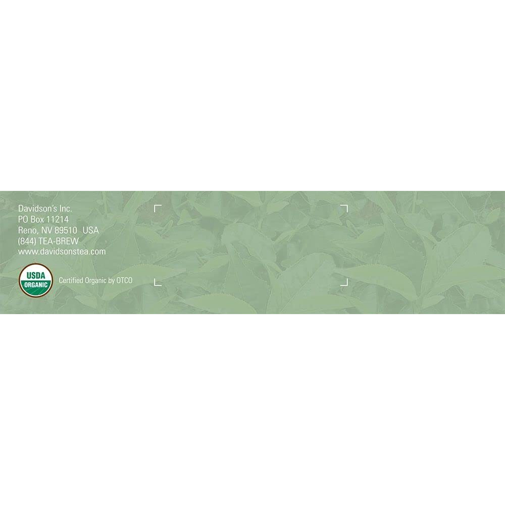 Davidson's Organics, Gunpowder Green, 100-Count Unwrapped Tea Bags