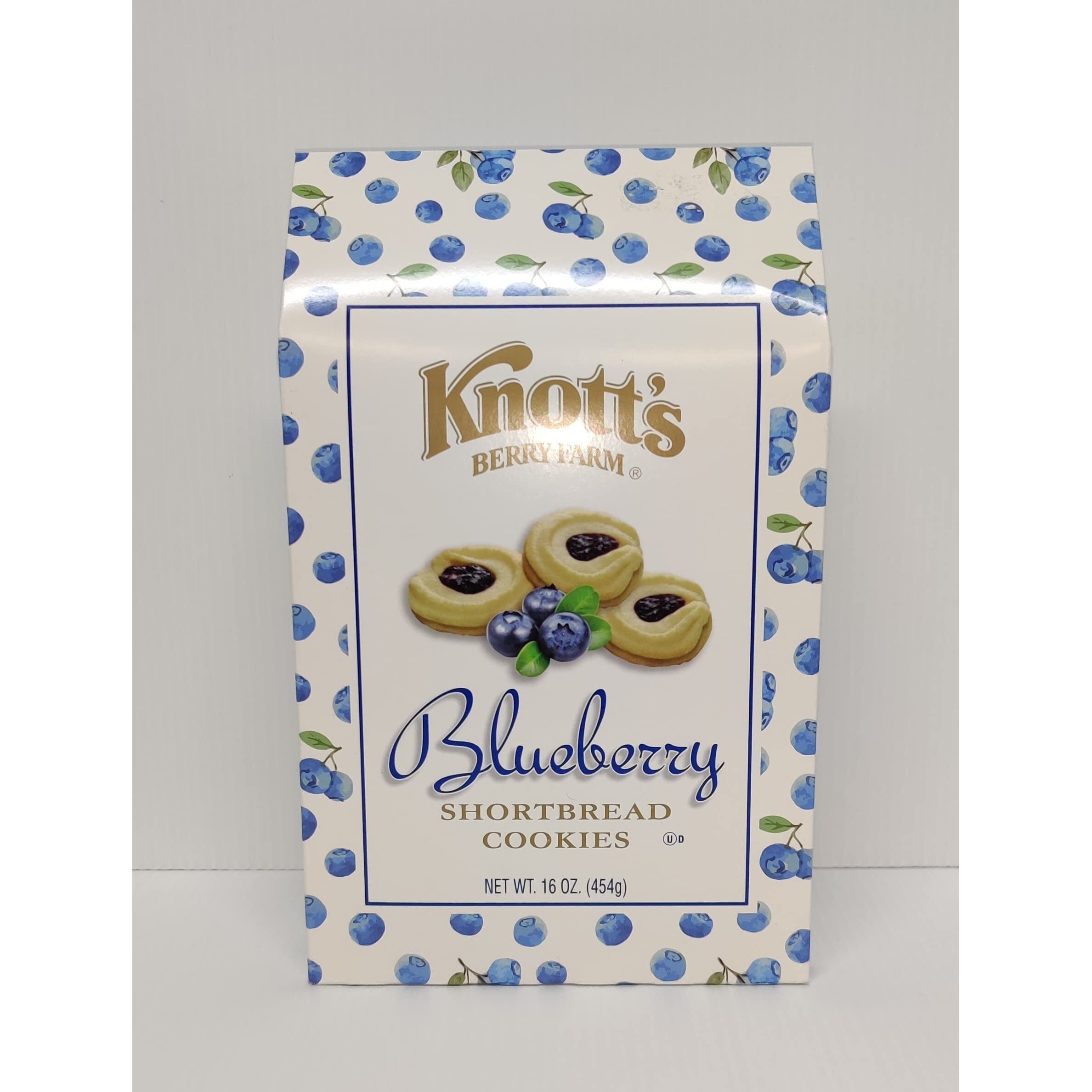 Knott's Berry Farm Shortbread Cookies (Blueberry, 16 Oz)