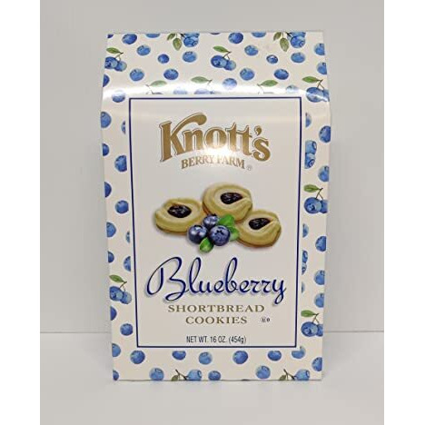 Knott's Berry Farm Shortbread Cookies (Blueberry, 16 Oz)