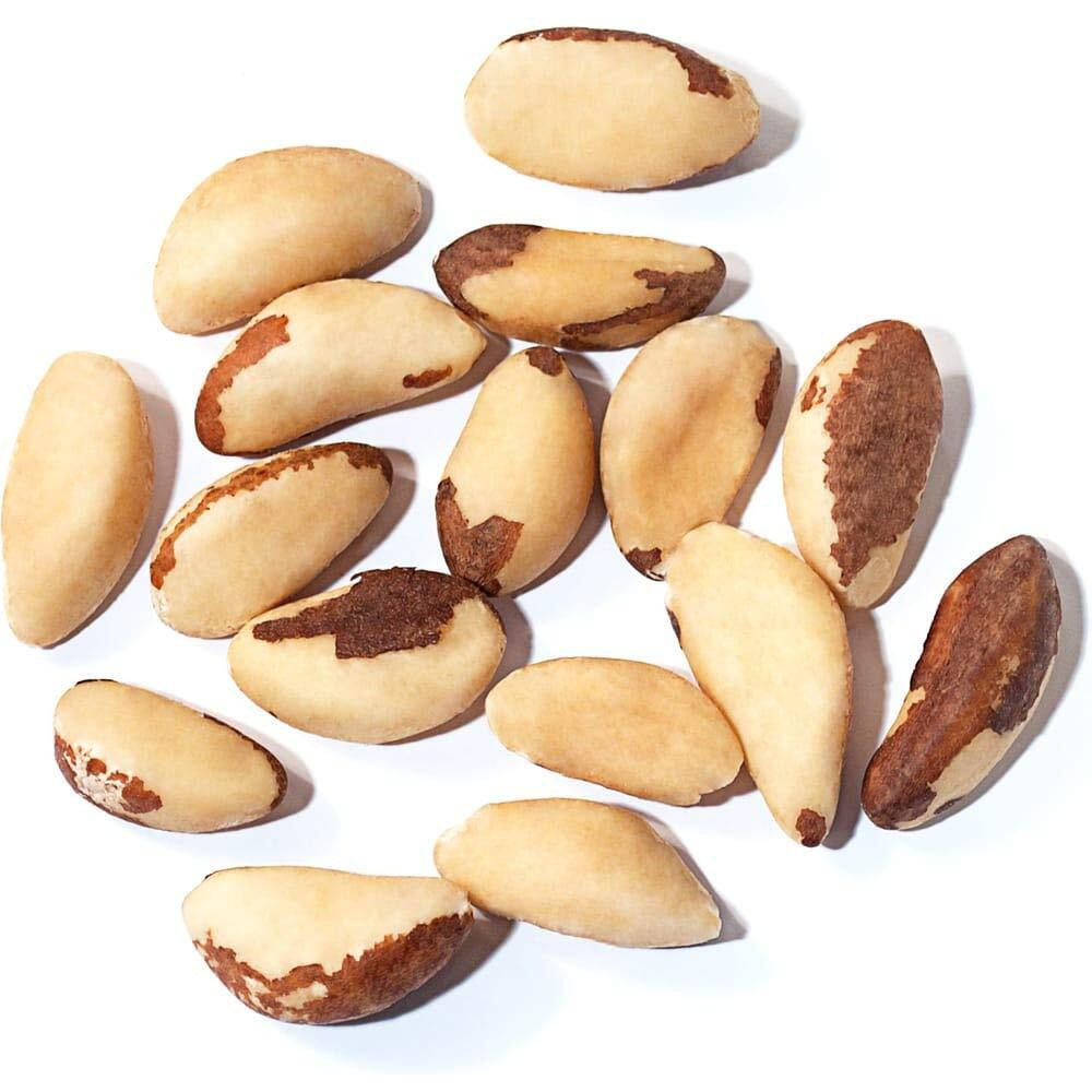 Food To Live - Raw Brazil Nuts, 8 Ounces Non-Gmo Verified, Raw, Whole, No Shell, Unsalted, Kosher, Vegan, Keto And Paleo Friendly, Bulk, Good Source Of Selenium, Low Sodium And Low Carb Food.