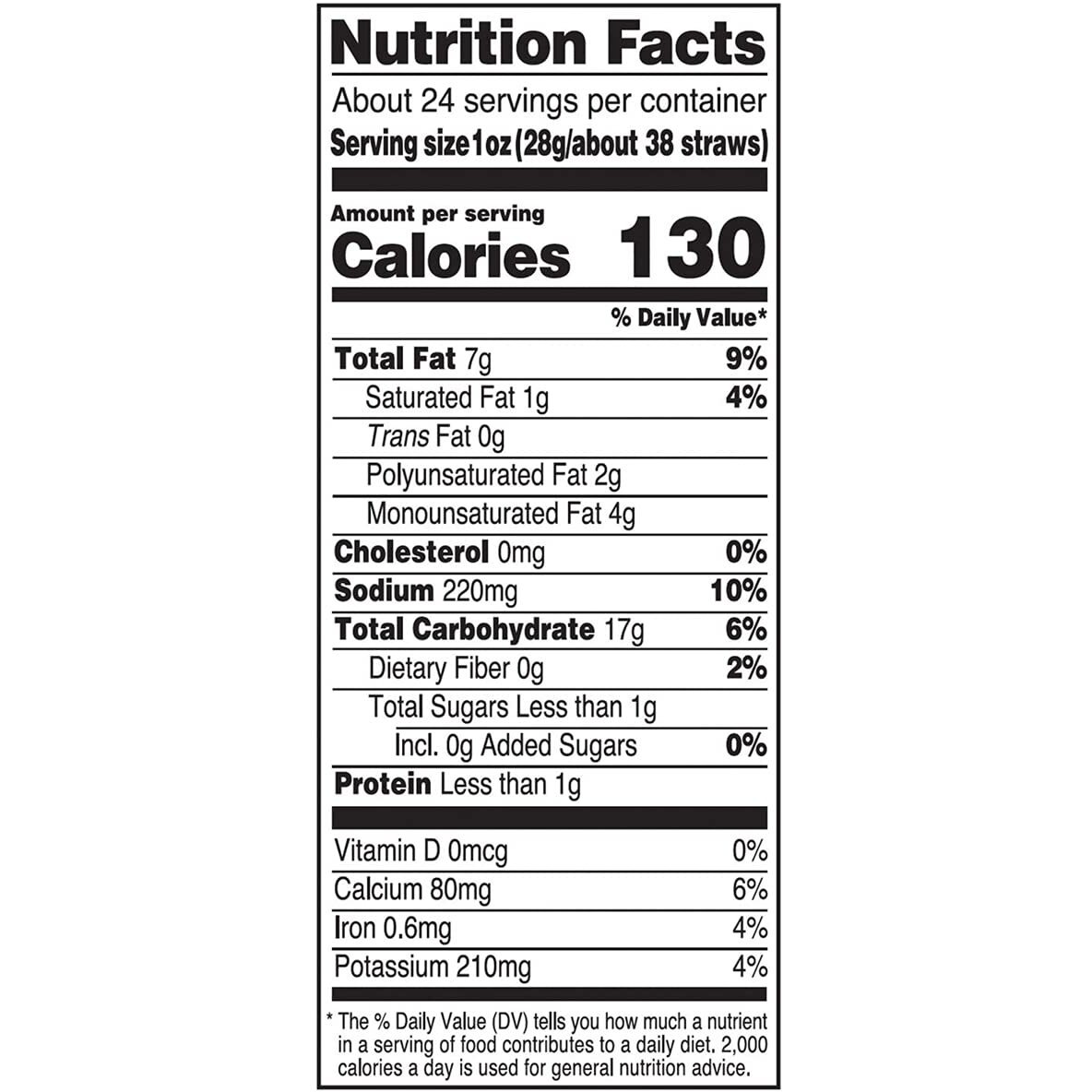 Sensible Portions Sea Salt Garden Veggie Straws (23.5 Ounce)