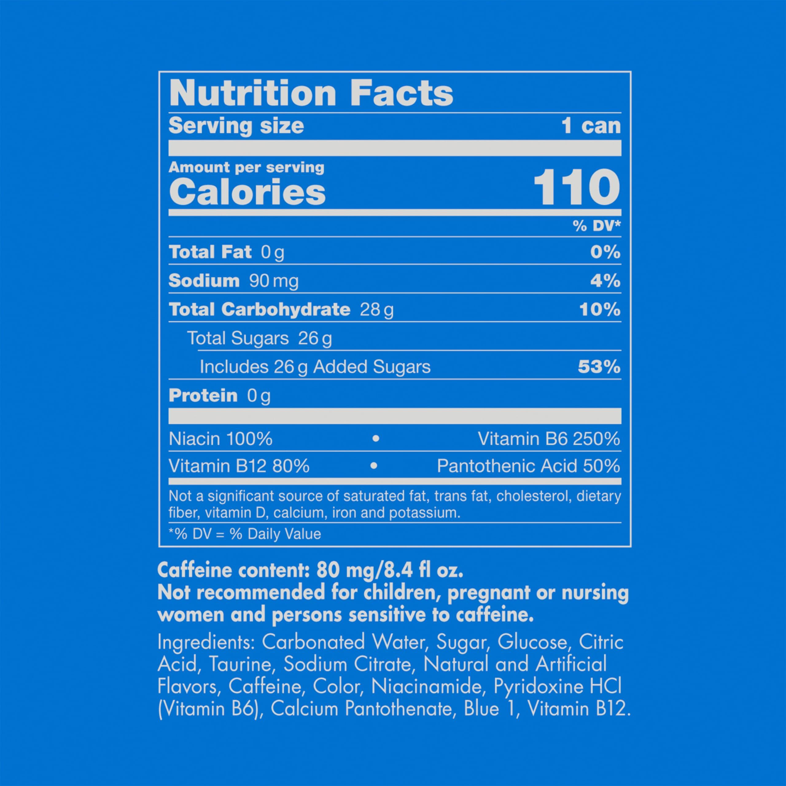 Red Bull Sea Blue Edition Energy Drink, Juneberry, With 80Mg Caffeine Plus Taurine & B Vitamins, 8.4 Fl Oz, Pack Of 24 Cans