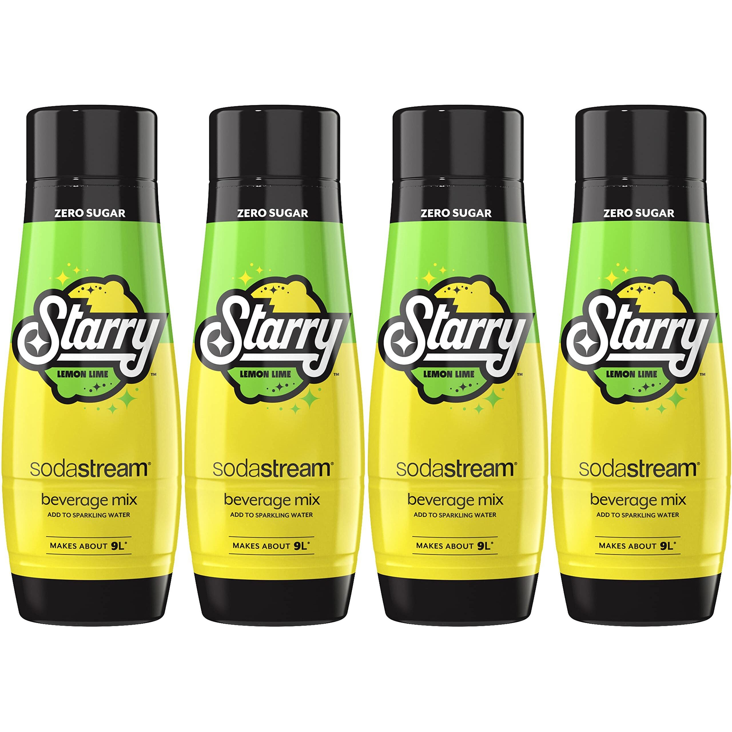 Sodastream Starry Zero Sugar Beverage Mix (440Ml, Pack Of 4)