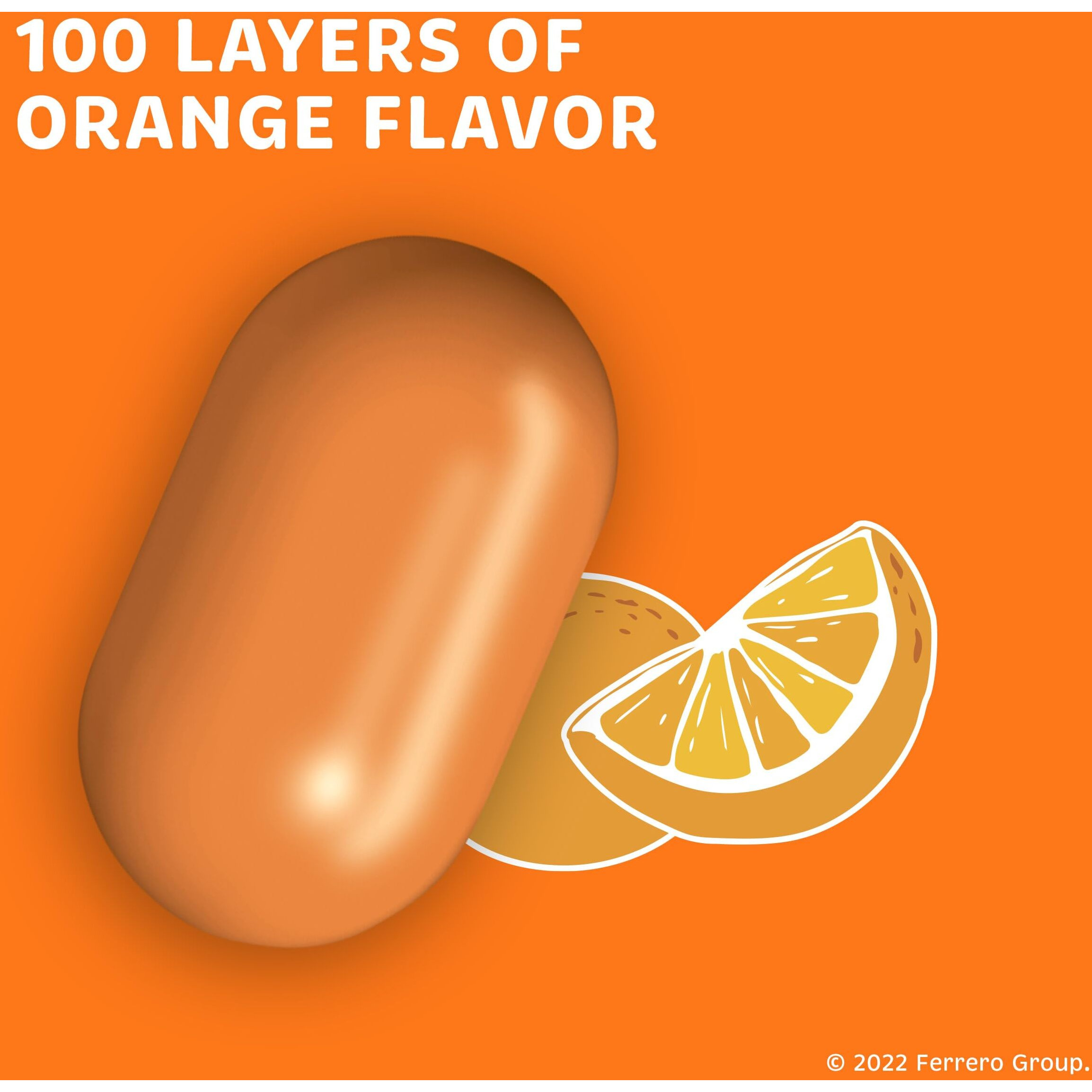 Tic Tac Resealable Refill Bag, Bulk 17.2 Oz, Orange Flavored Mints, On-The-Go Refreshment, Includes Empty Refillable Pack