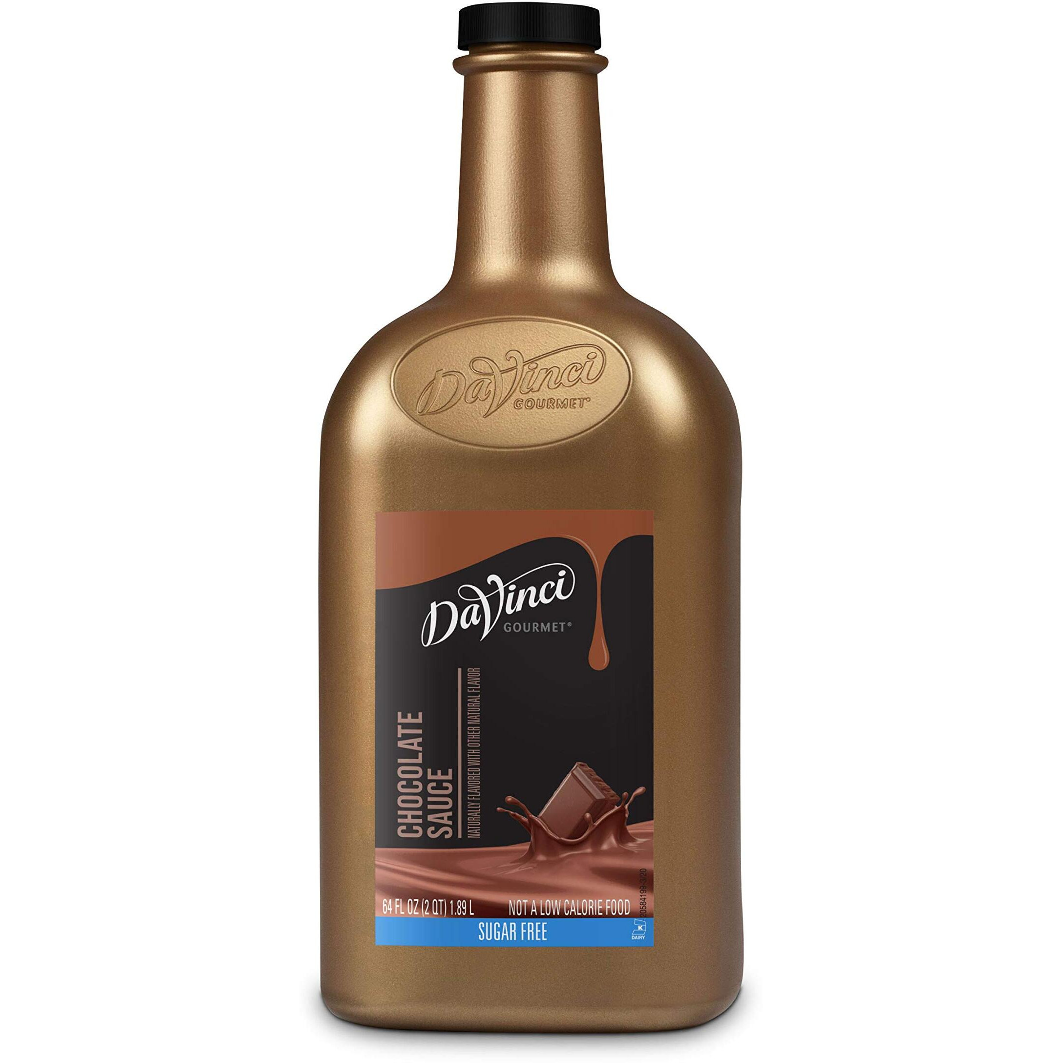Davinci Gourmet Sugar Free Chocolate Sauce, 64 Fluid Ounce (Pack Of 1)
