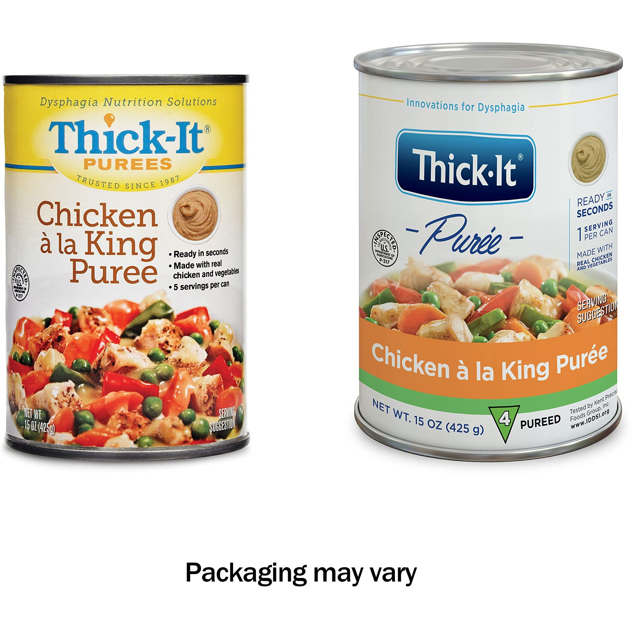 Thick-It Purees - Mixed Case - Protein (Variety Pack Of 12)
