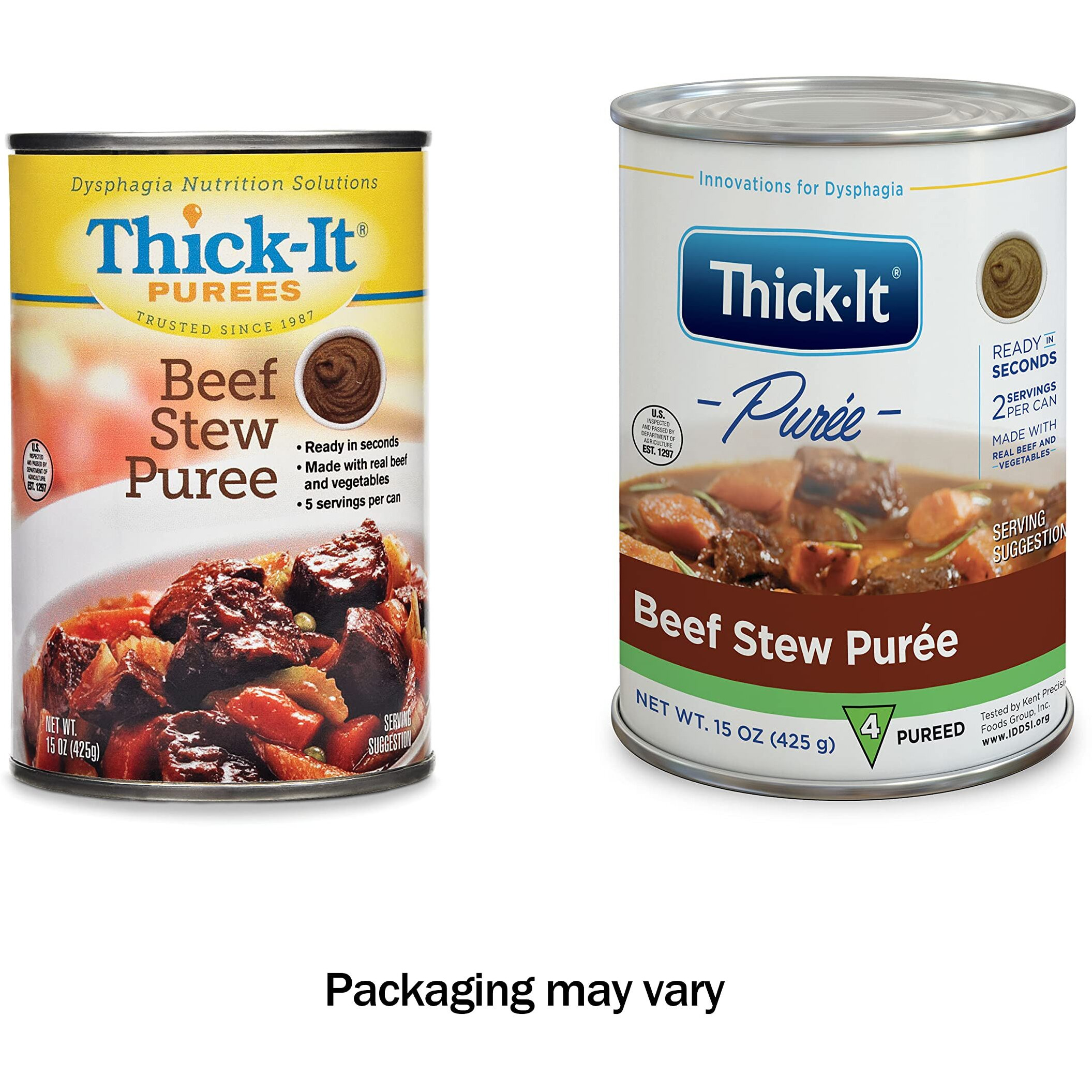 Thick-It Purees - Mixed Case - Protein (Variety Pack Of 12)