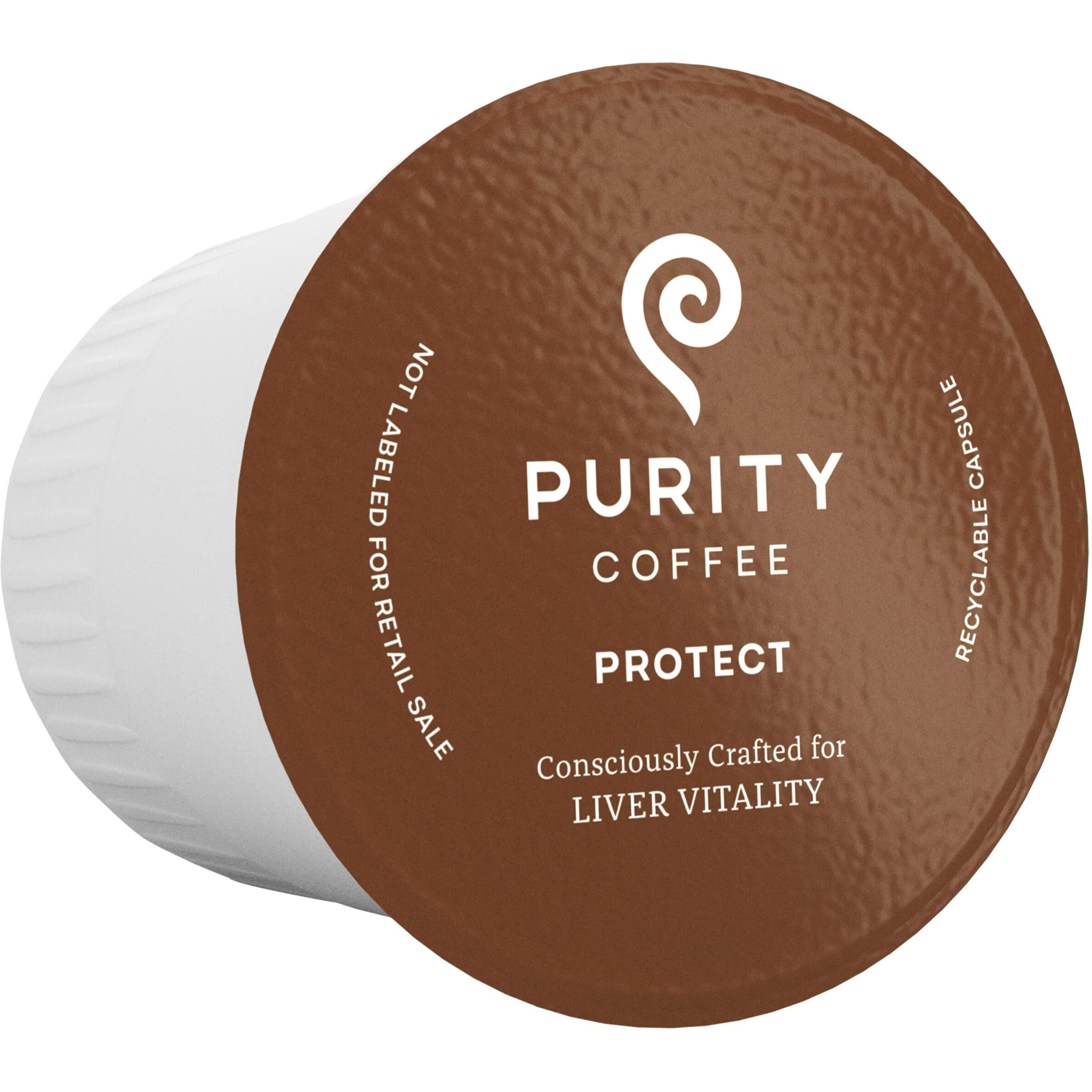 Purity Coffee Protect Highest Antioxidant Light-Medium Roast - Usda Certified Organic Specialty Grade Arabica Single-Serve Coffee Pods - Third Party Tested For Mold, Mycotoxins, Pesticides - 12 Ct Box