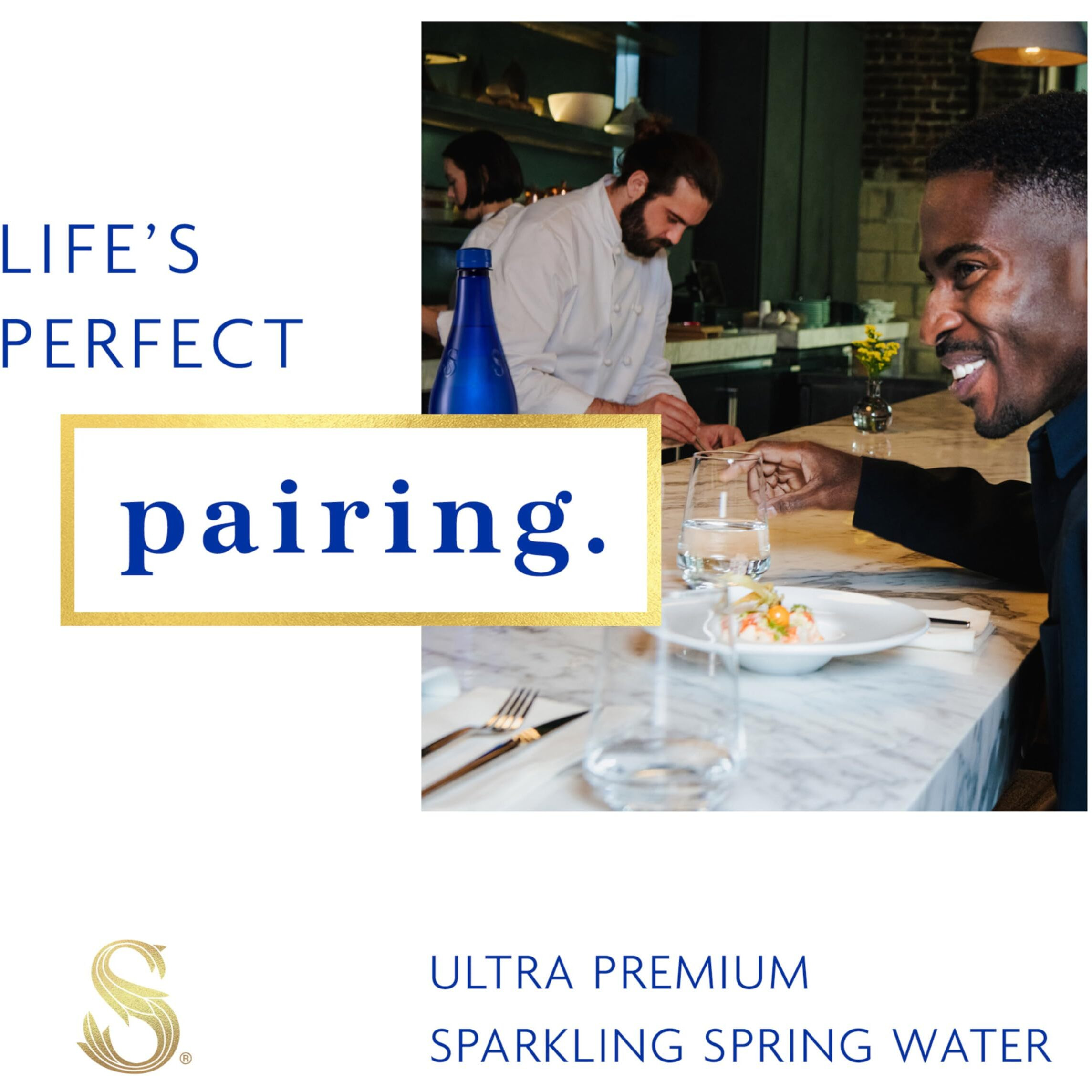 Saratoga Sparkling Spring Water - 12 Oz. (Carbonated, Pack Of 24)