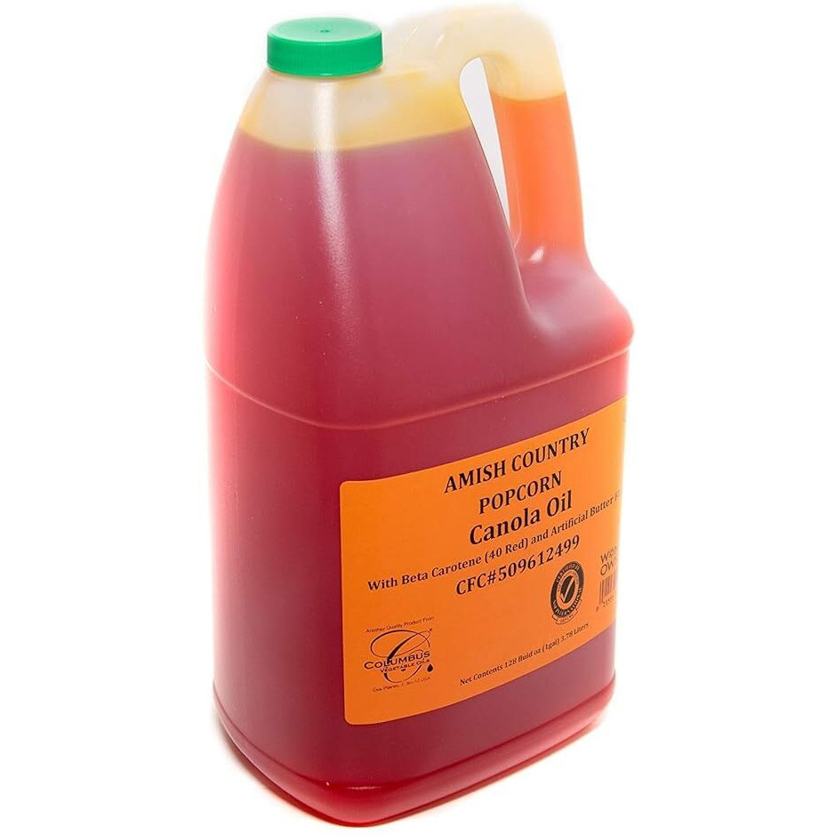 Amish Country Popcorn | Butter Flavored Canola Oil - 1 Gallon
