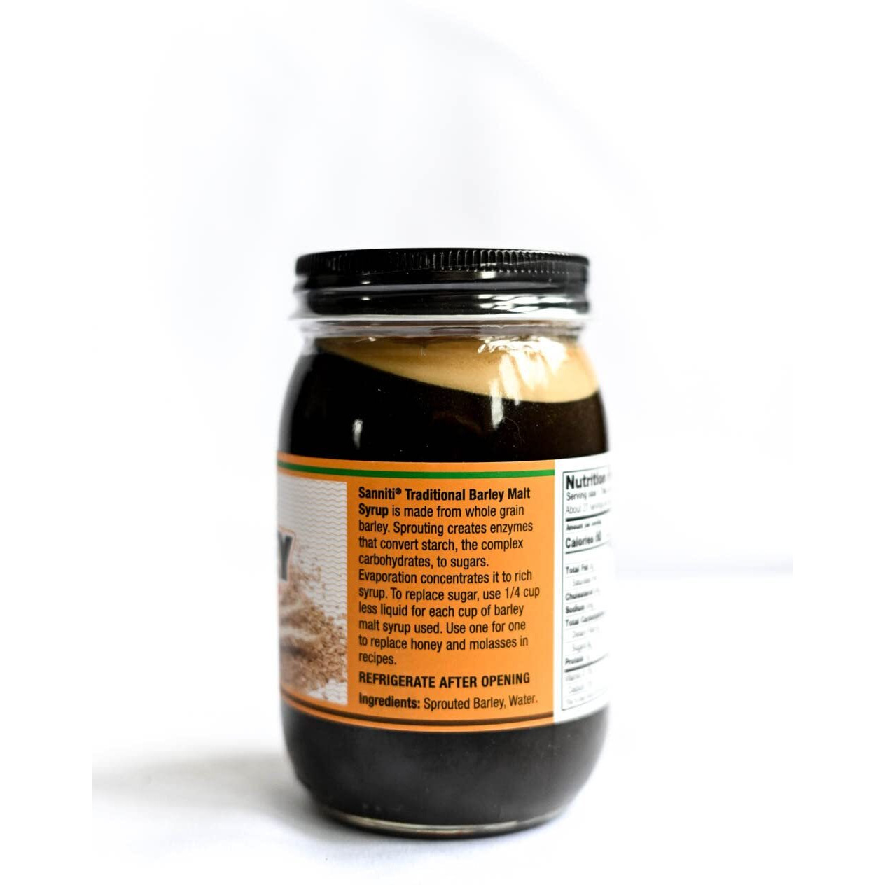 Sanniti Traditional Barley Malt Syrup, 20 Oz