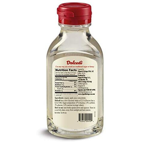 Rigoni Di Asiago Dolcedi Natural Low-Glycemic Sweetener, 12.34 Fl Oz, 2 Count