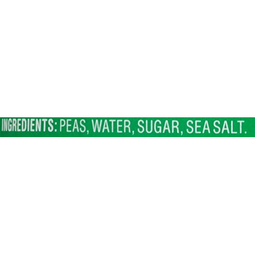 Del Monte Canned Sweet Peas With 50% Less Sodium, 15 Ounce (Pack Of 12)