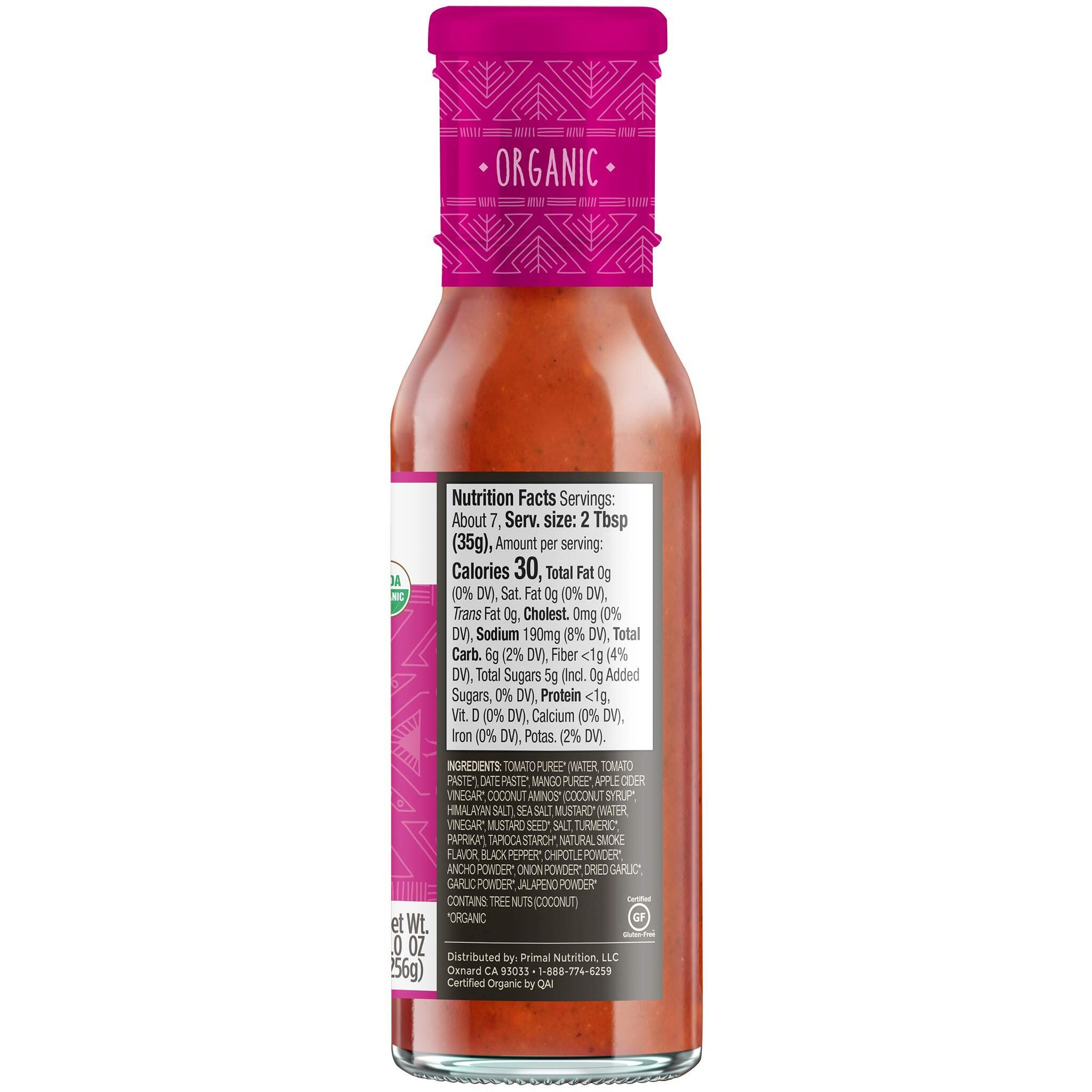 Primal Kitchen Organic Bbq Sauce 3-Pack, Made With Real Ingredients, No Cane Sugar Or Corn Syrup, Includes Classic Bbq, Mango Jalapeo Bbq, And Hawaiian Bbq