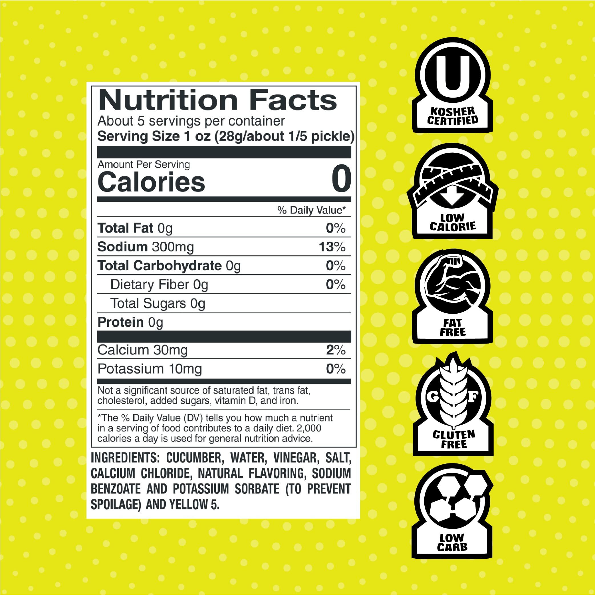 Van Holten's Pickles - Jumbo Sour Pickle-In-A-Pouch - 12 Pack