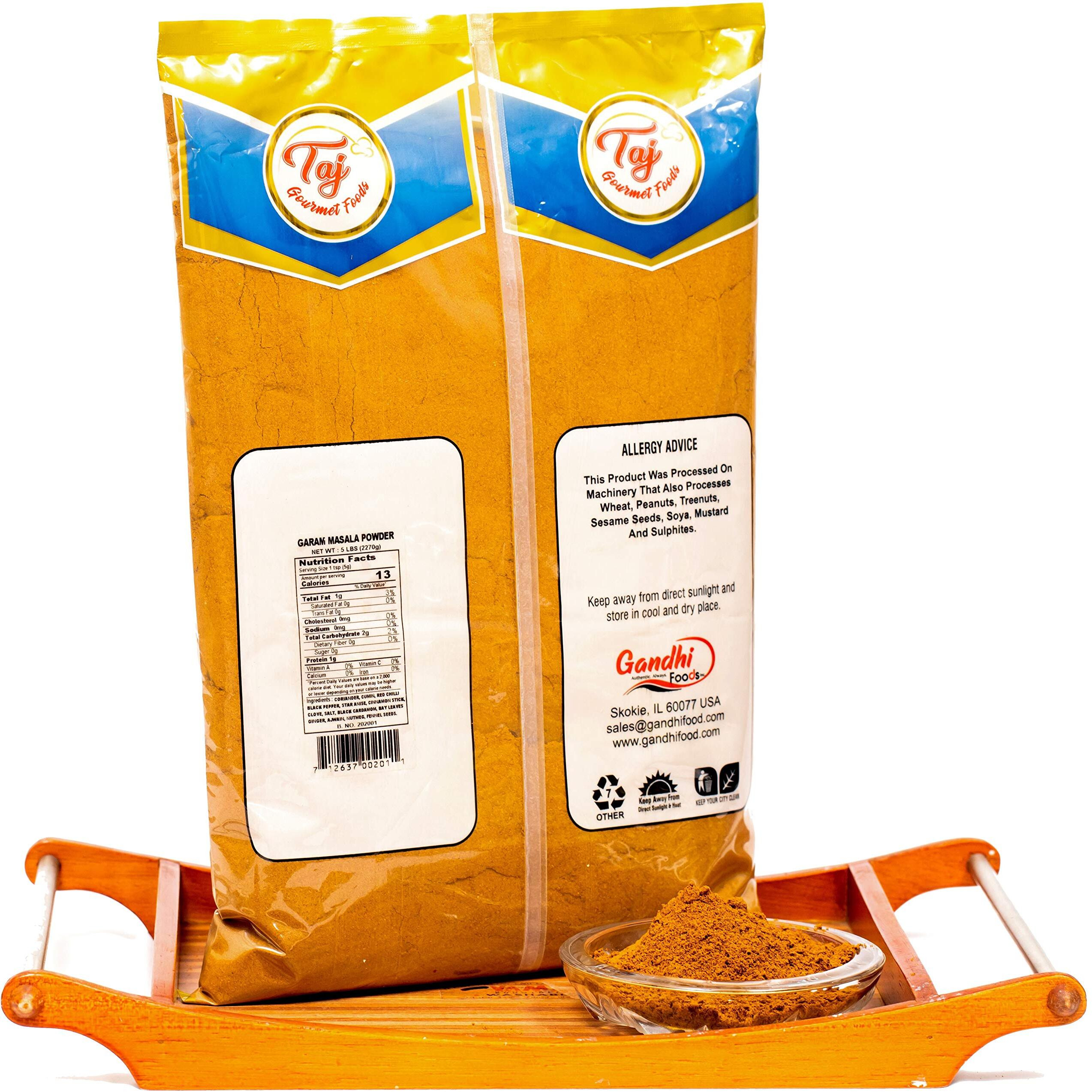 Taj Garam Masala Powder, 14 Ounce - Unique Blend Of Spices | Authentic Indian Spices