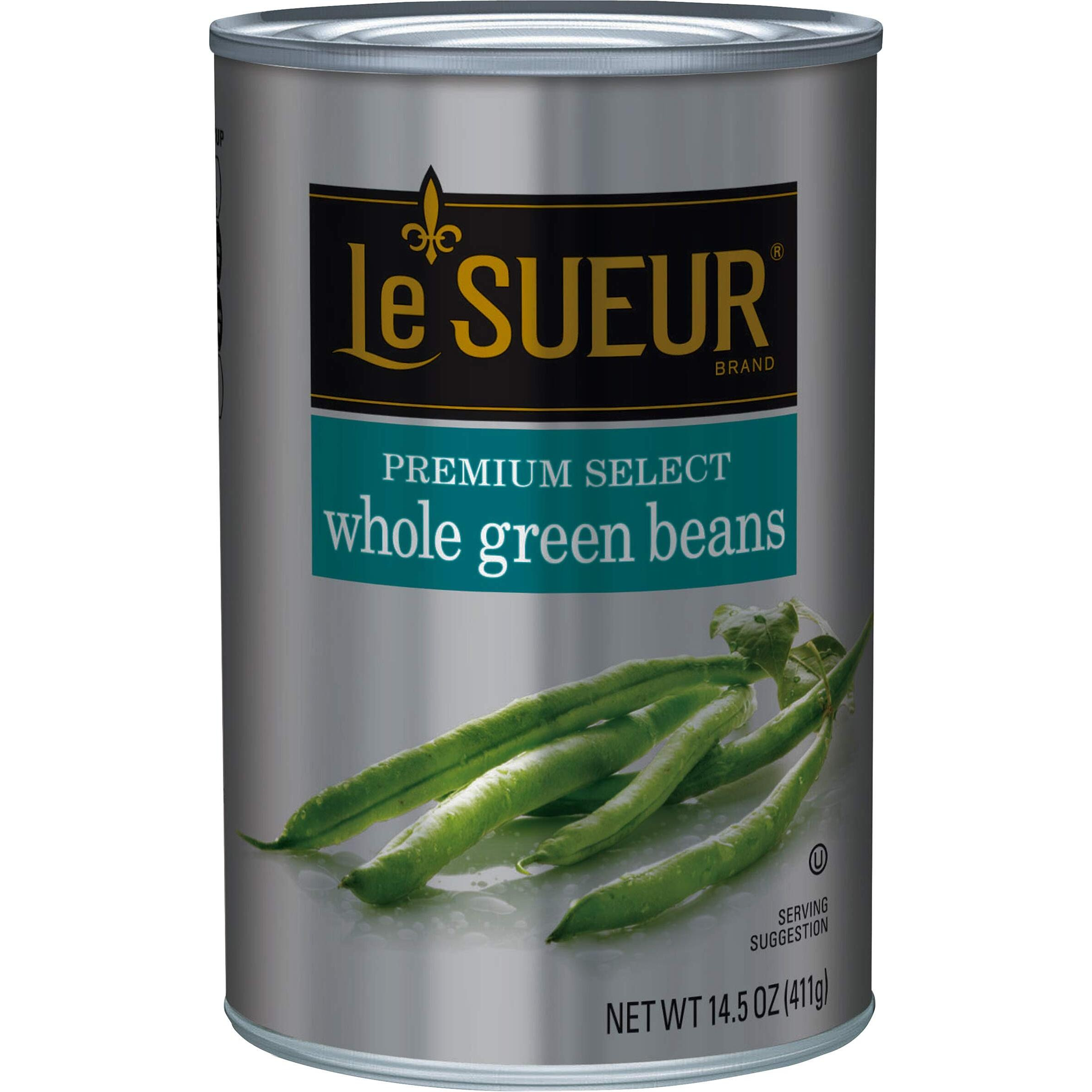 Le Sueur Premium Select Whole Green Beans, 14.5 Ounce (Pack Of 12)