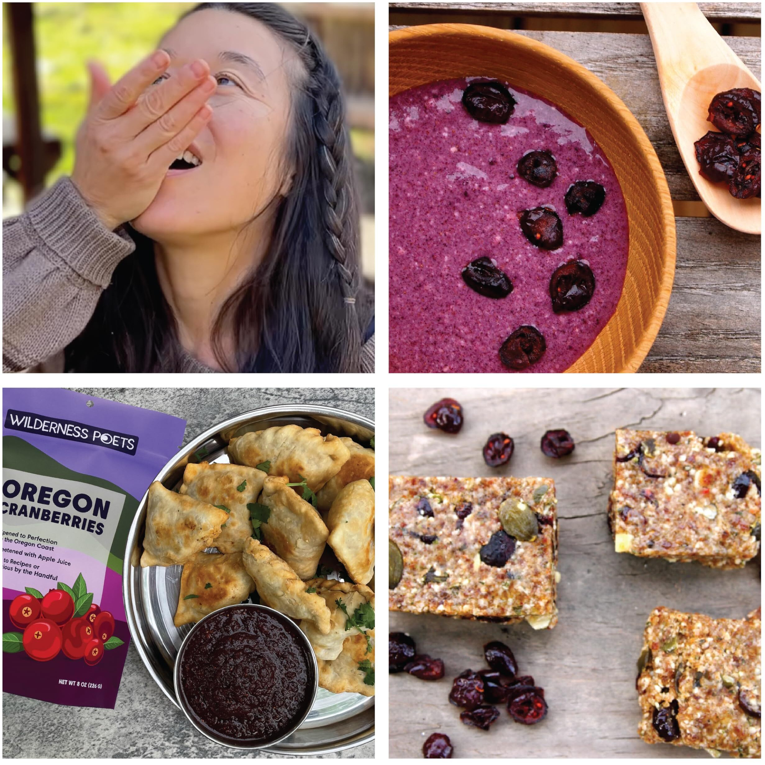 Wilderness Poets, Oregon Cranberries (Sweetened With Apples) - Dried Cranberries Infused With Unsweetened Apple Juice - 2 Pound (32 Ounce)